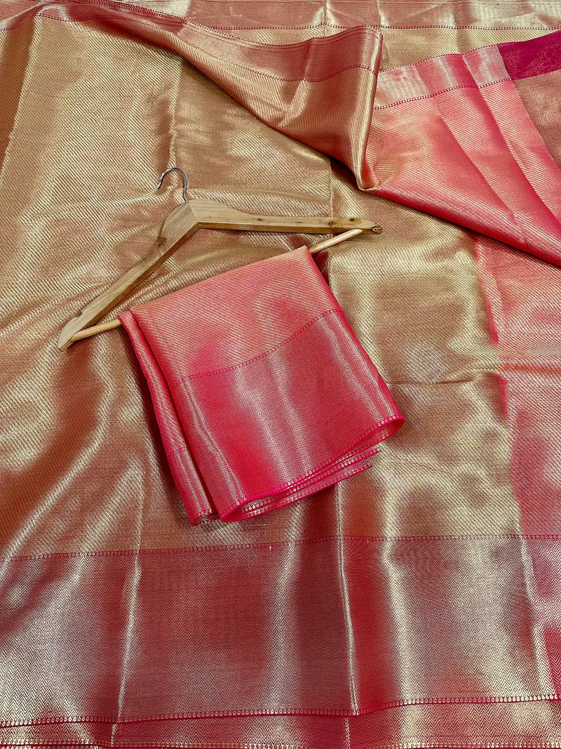 Jyothika Ma’am Inspired Kanjeevaram Tissue Saree