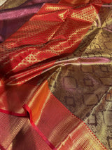 Kathan Tissue Silk Zari Jacquard Banarasi Saree