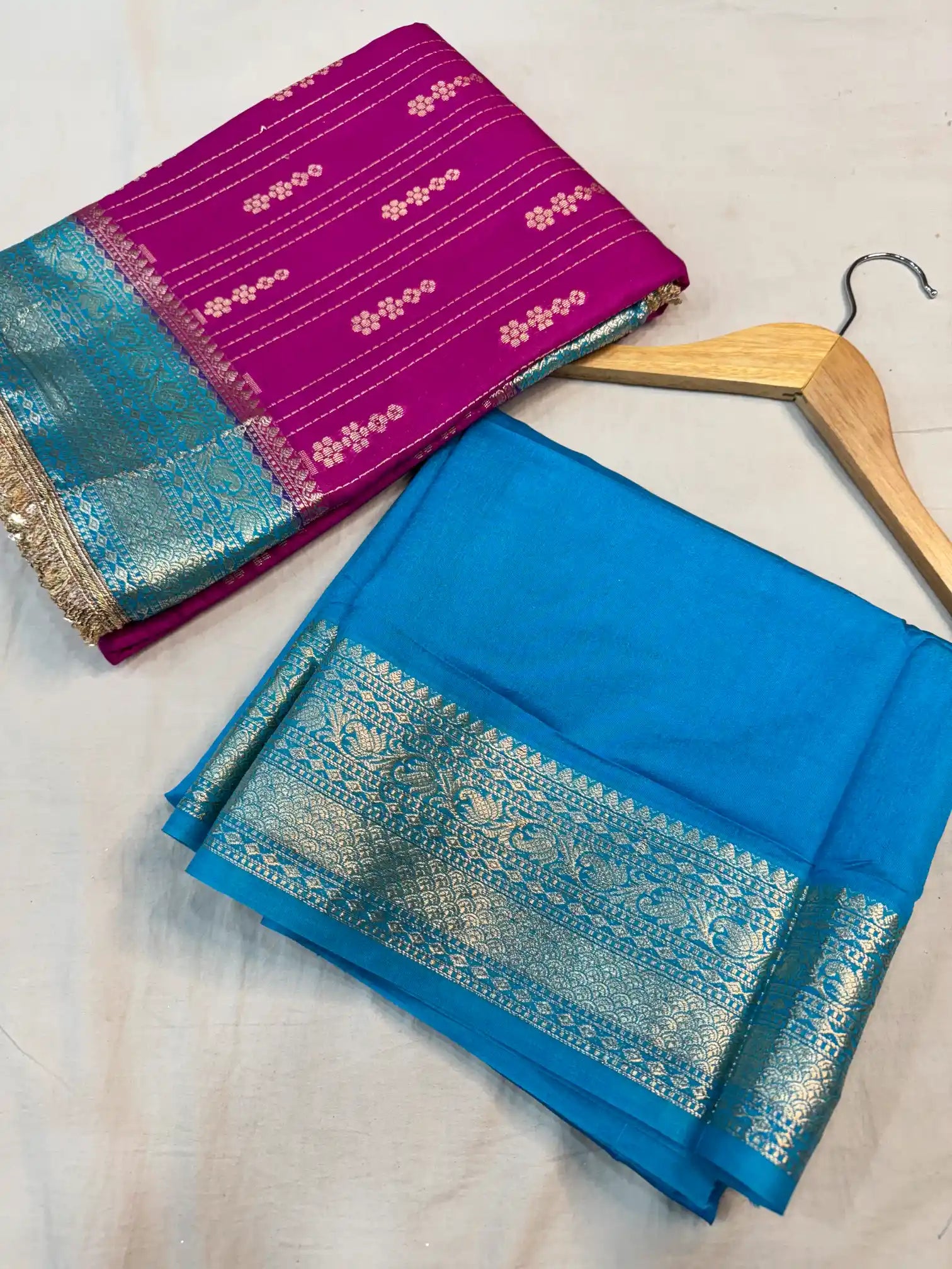 Light Purple Eccentric Chiniya Silk Designer Banarasi Saree