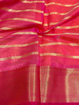 Light Yellow Cotton Silk Zari Buti Banarasi Saree