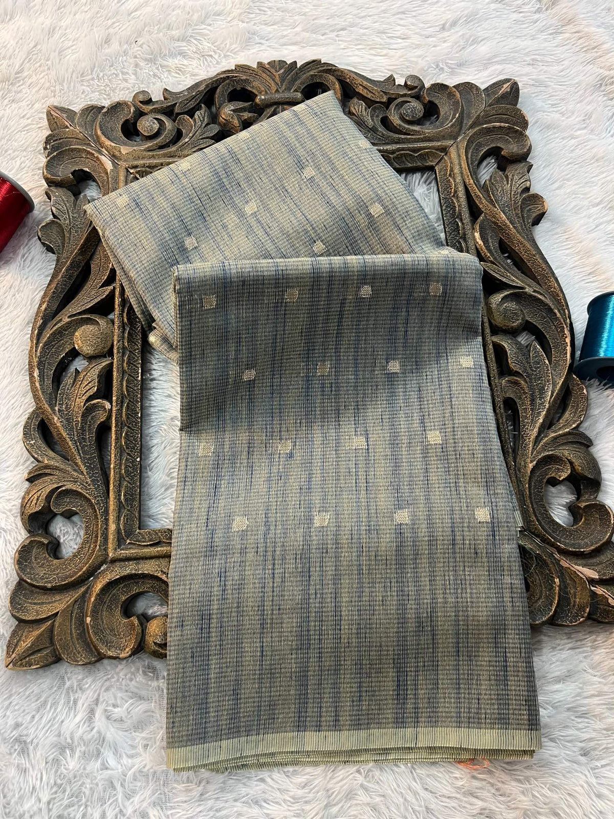 Soft Cotton Silk Rtique Zari Banarasi Saree