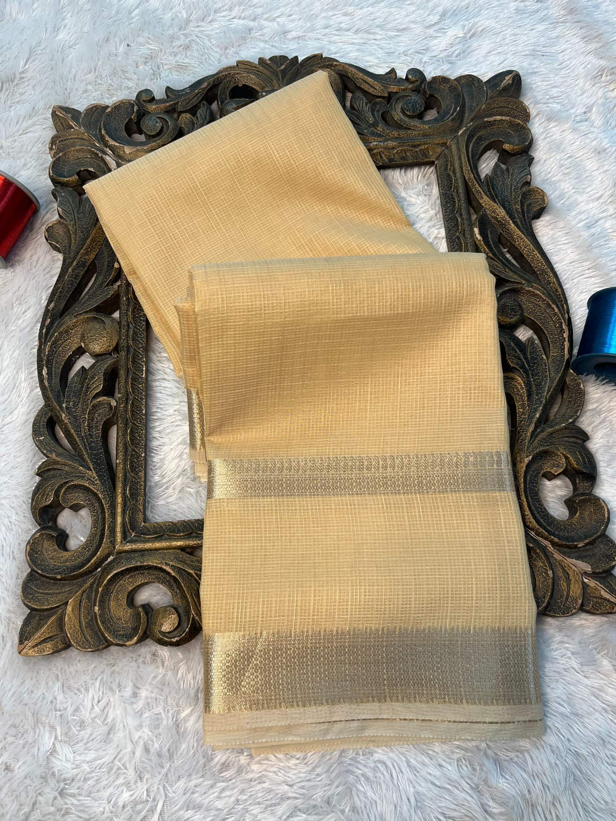 Eccentric zari weave Softsilk Banarasi saree