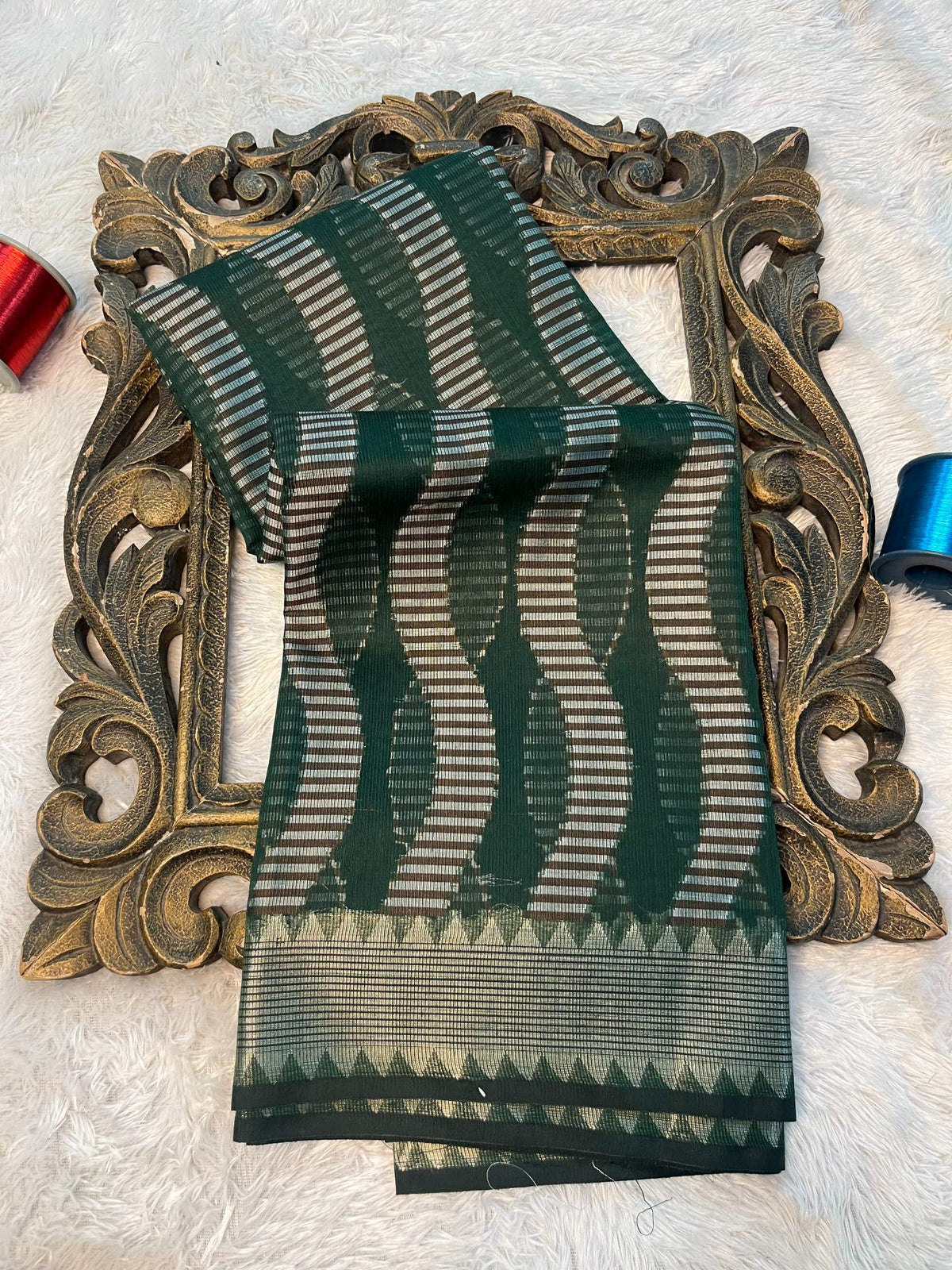Eccentric zari weave Softsilk Banarasi saree