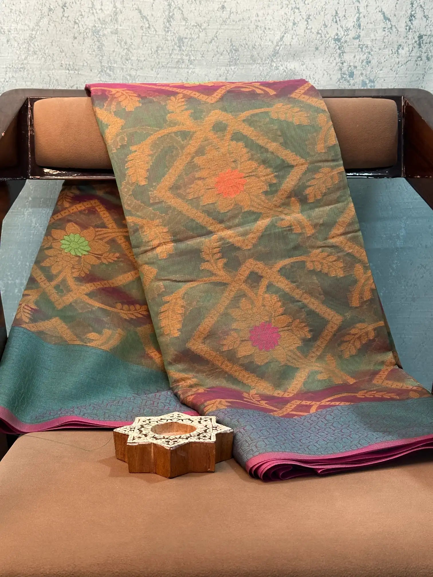 Jacquard Weave Soft Beautiful Banarasi Saree