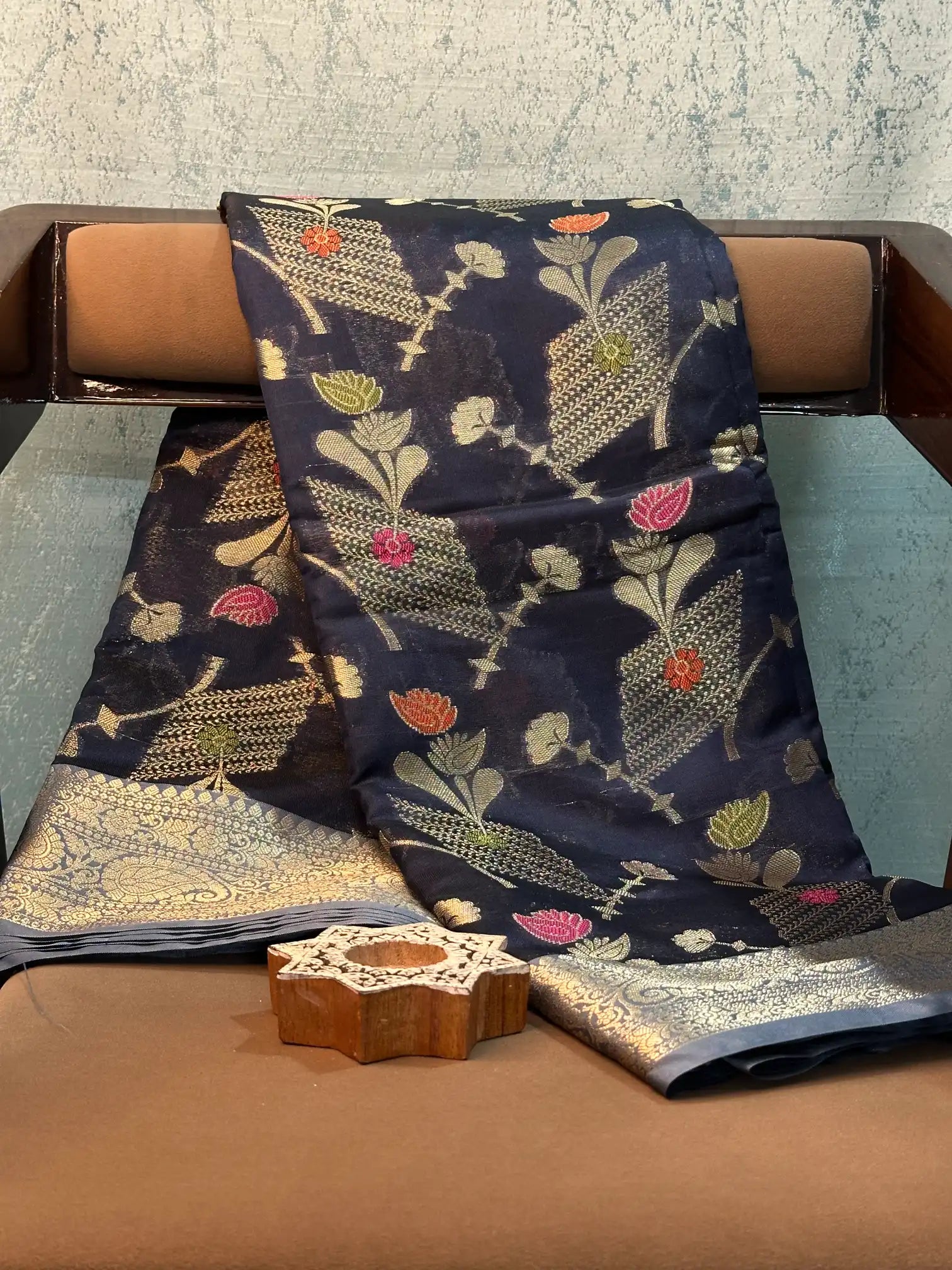 Jacquard Weave Soft Beautiful Banarasi Saree