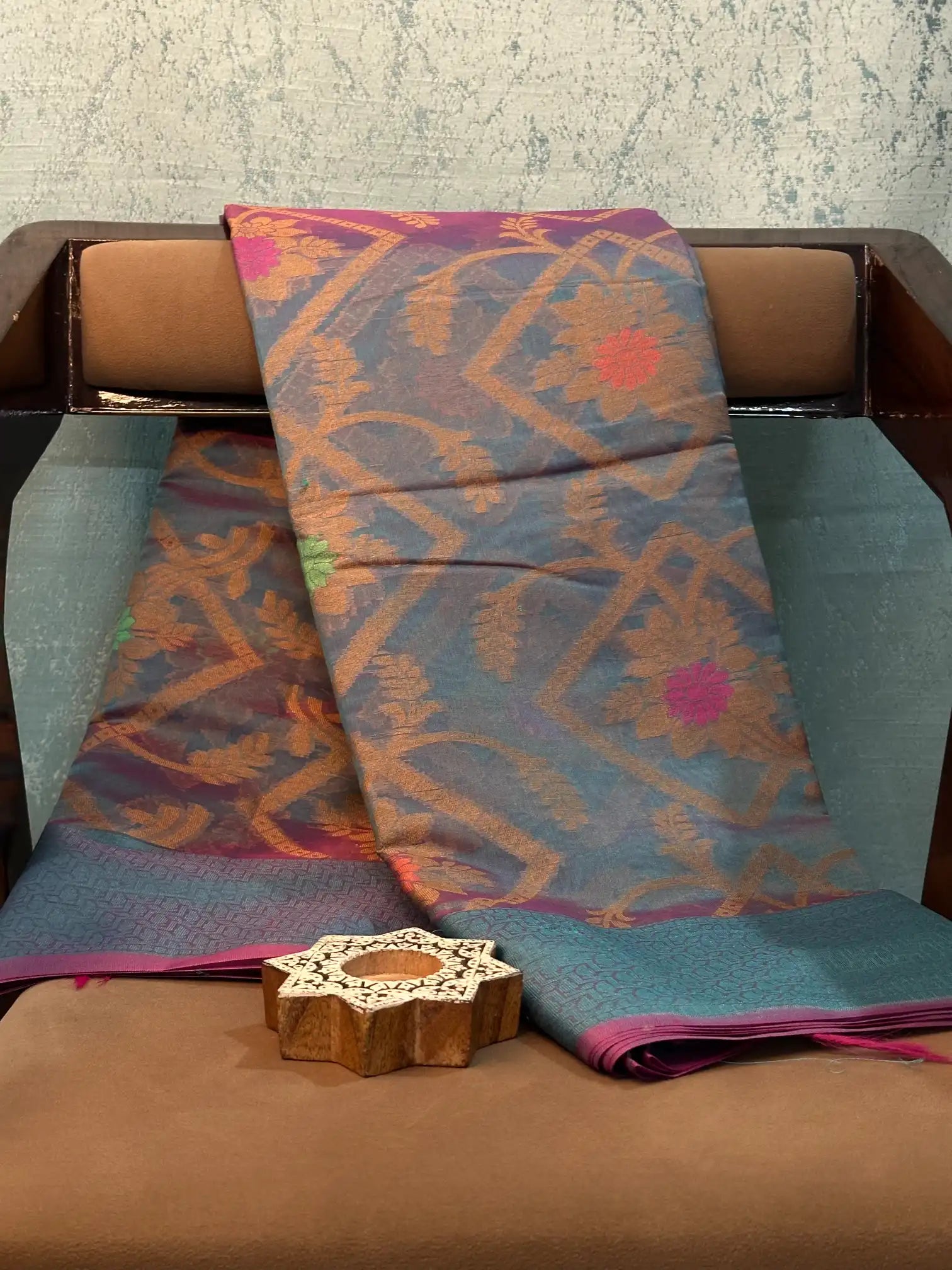 Jacquard Weave Soft Beautiful Banarasi Saree
