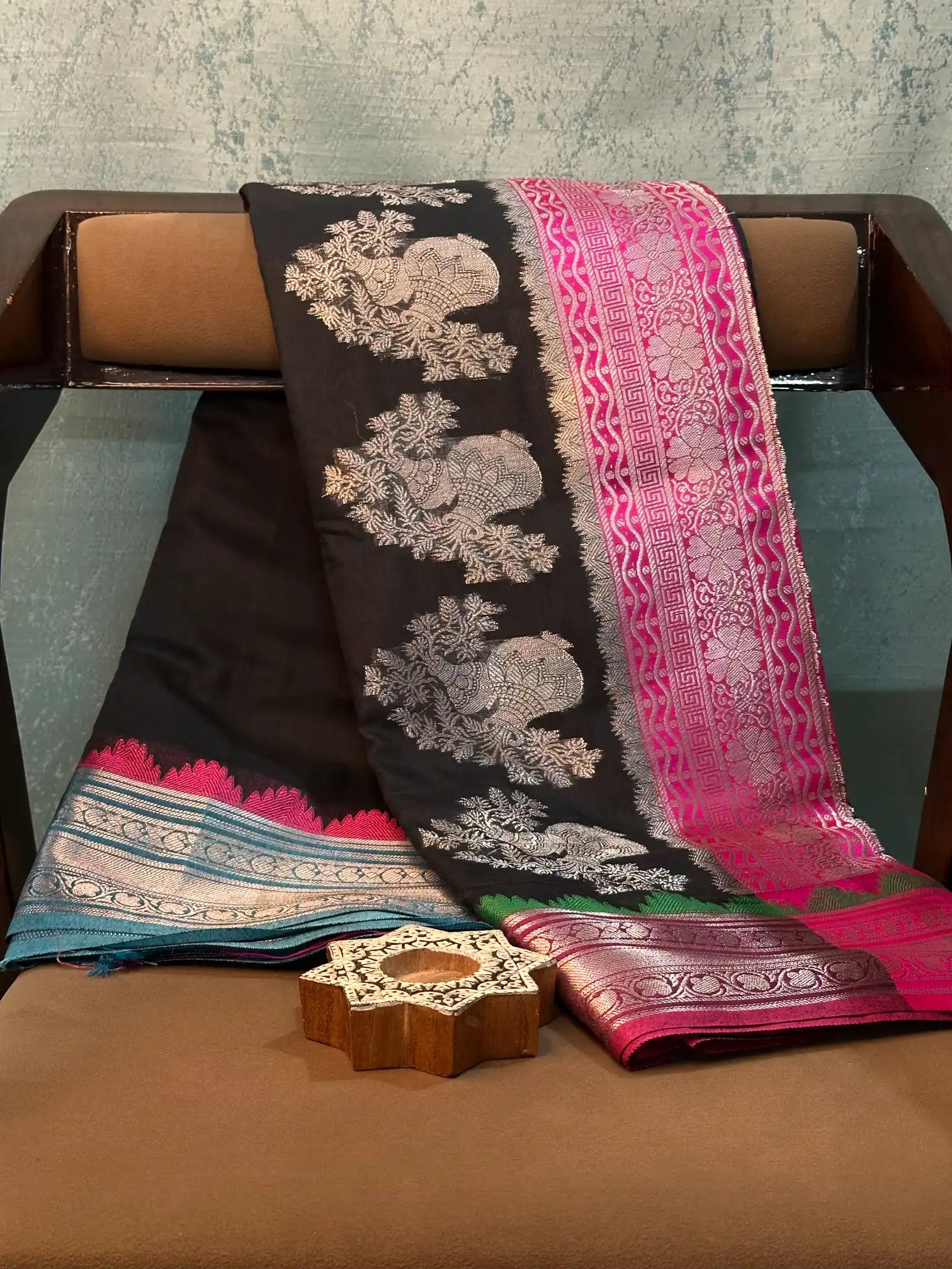 Jacquard Weave Soft Beautiful Banarasi Saree