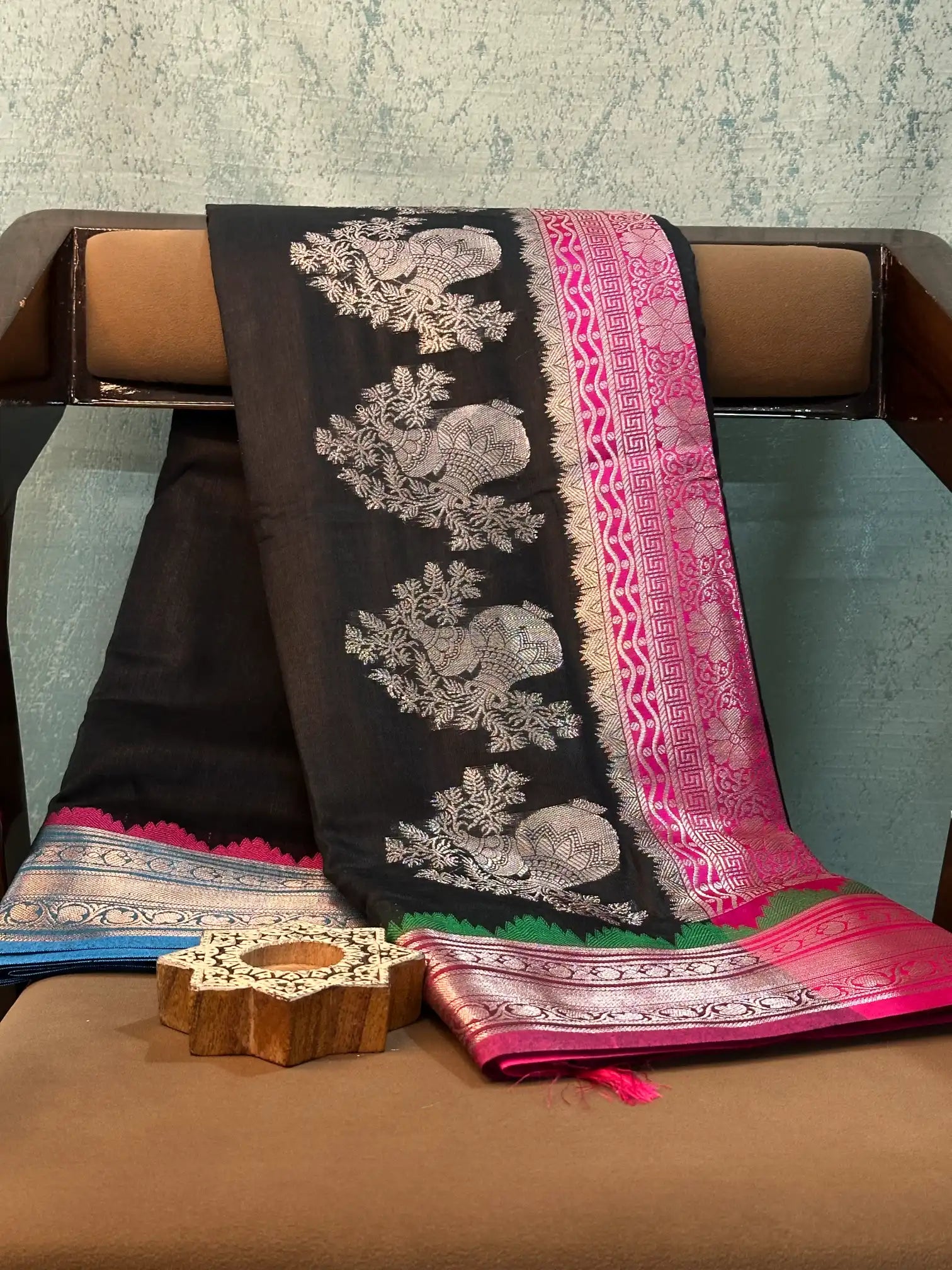 Jacquard Weave Soft Beautiful Banarasi Saree