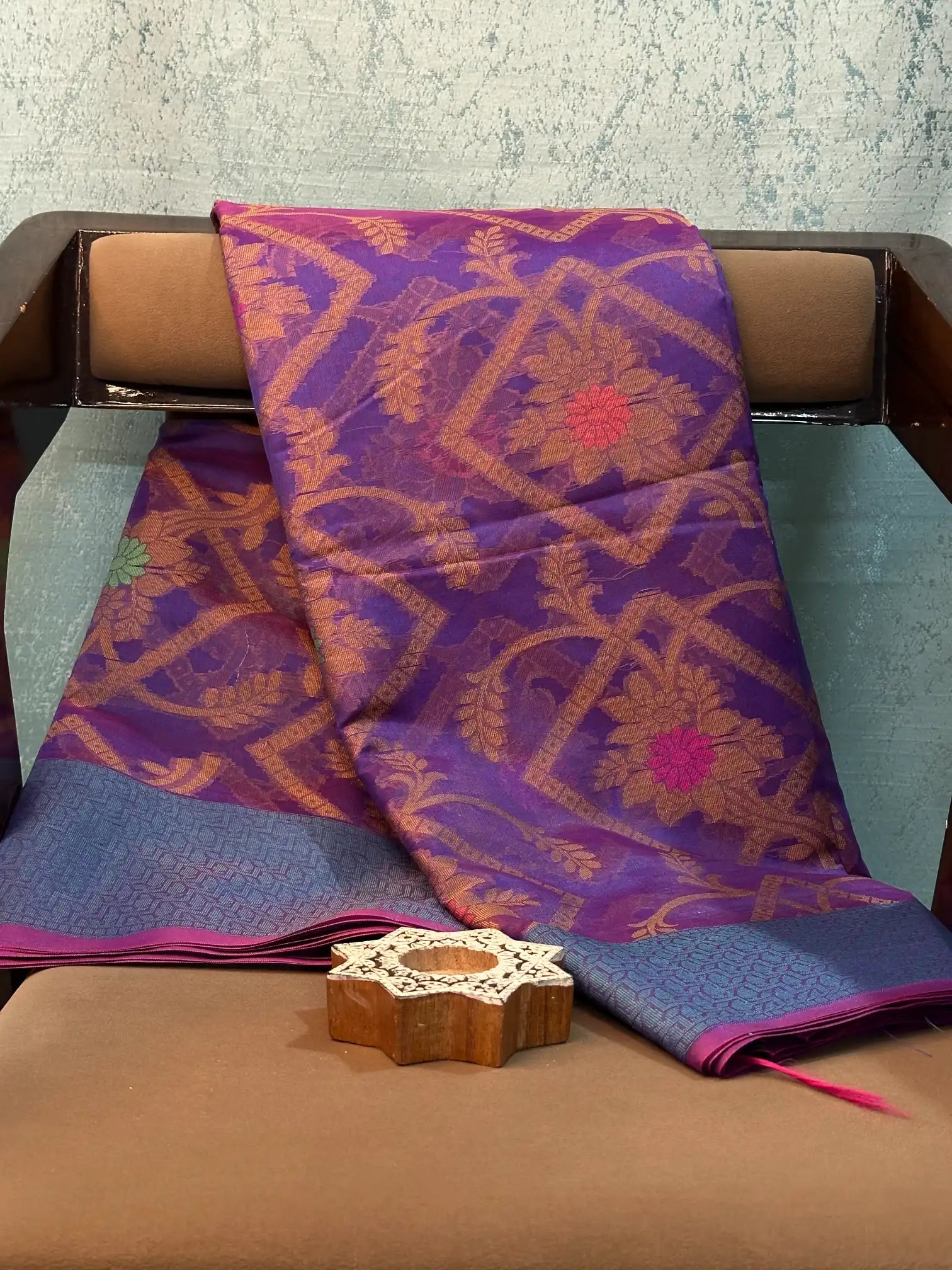 Jacquard Weave Soft Beautiful Banarasi Saree