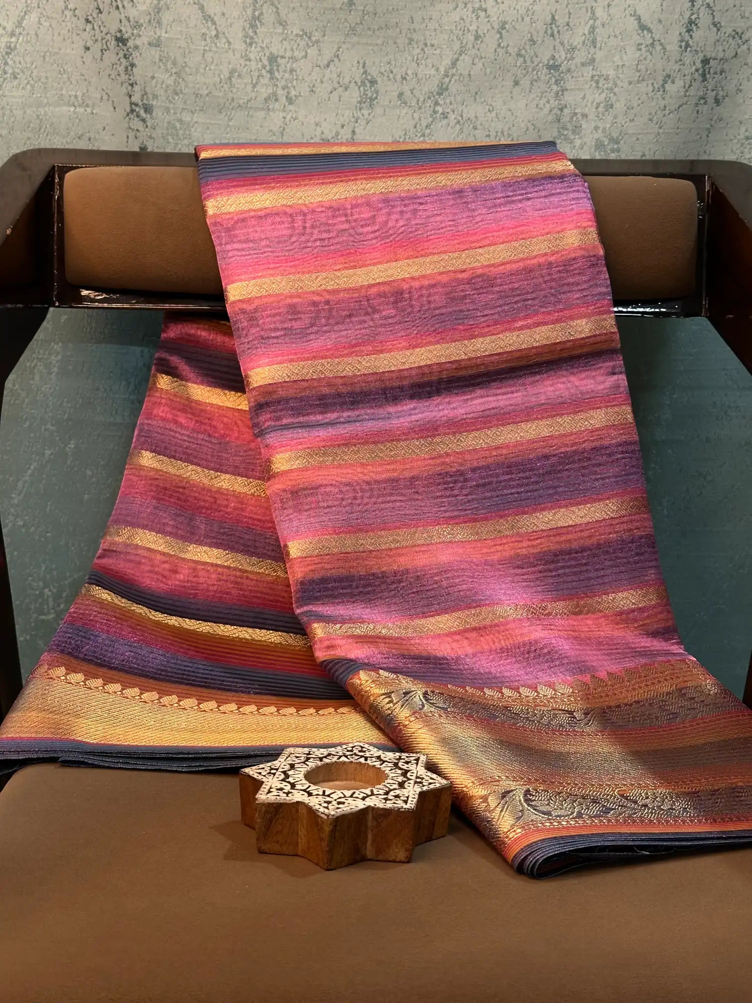 Jacquard Weave Soft Beautiful Banarasi Saree