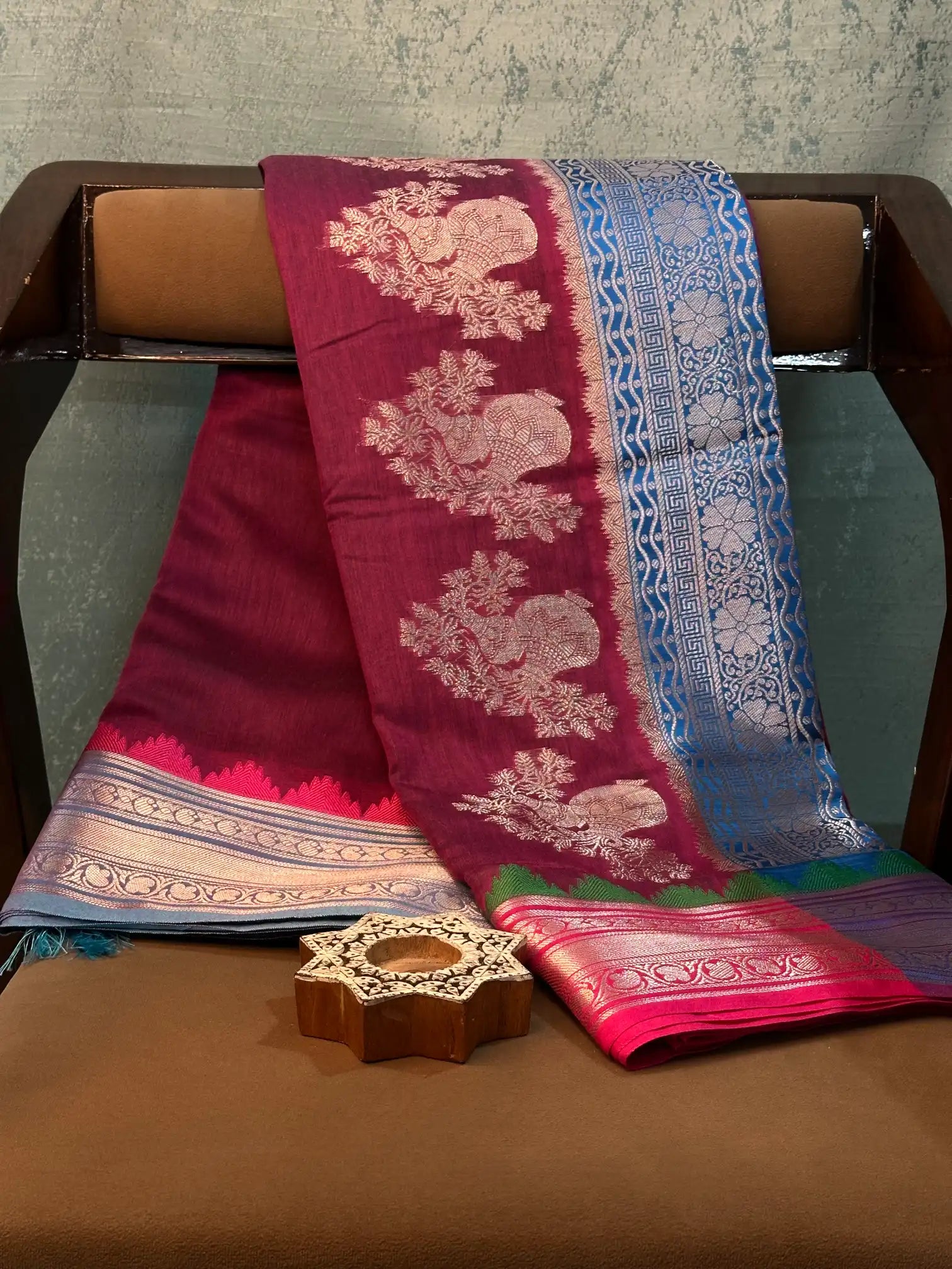 Jacquard Weave Soft Beautiful Banarasi Saree