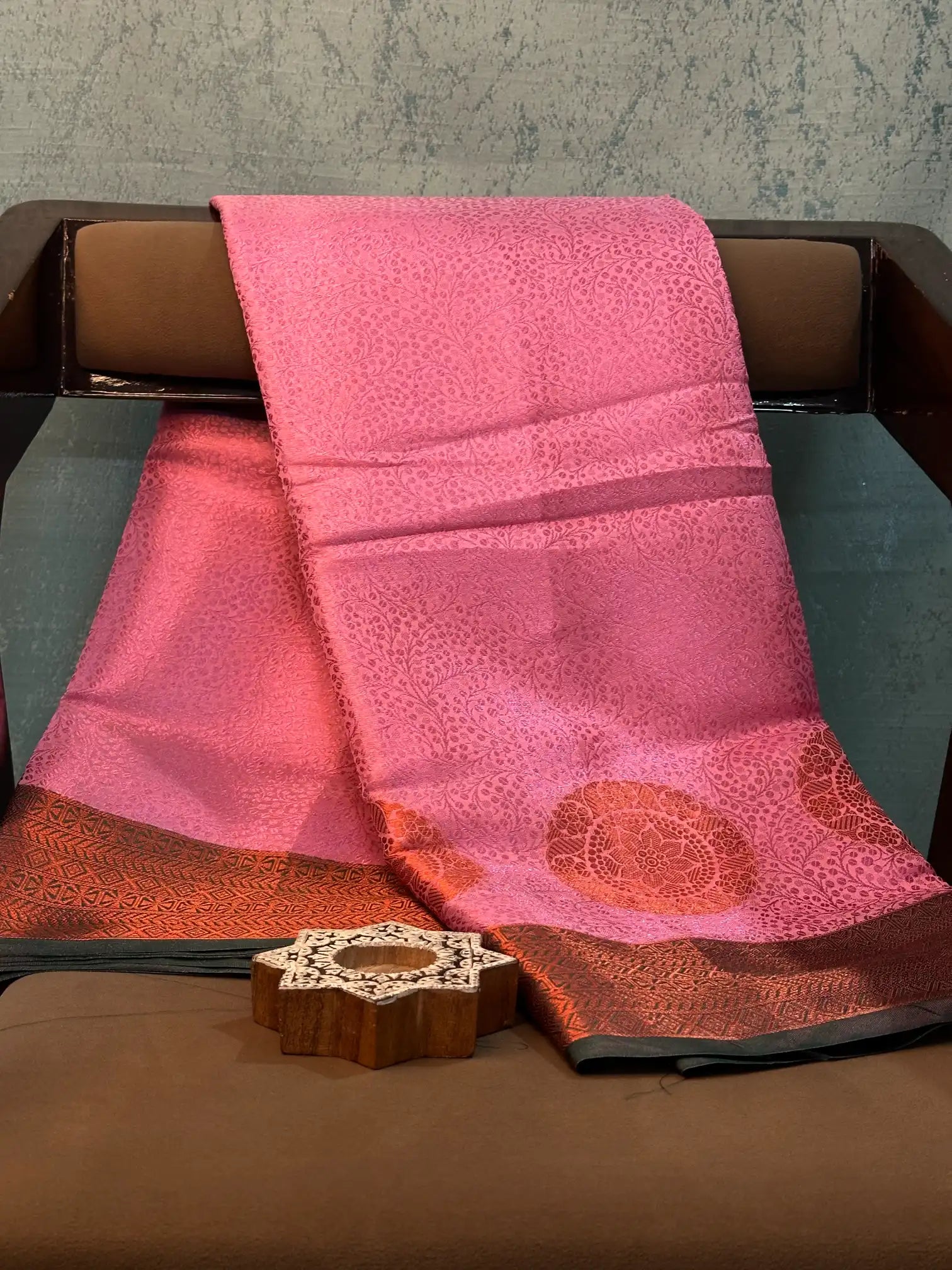 Jacquard Weave Soft Beautiful Banarasi Saree