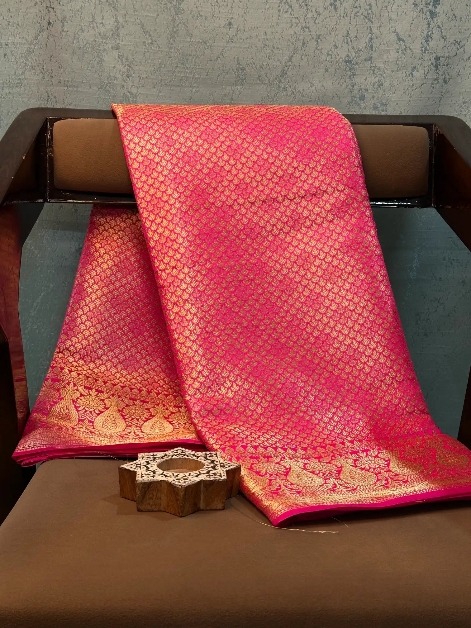 Jacquard Weave Soft Beautiful Banarasi Saree