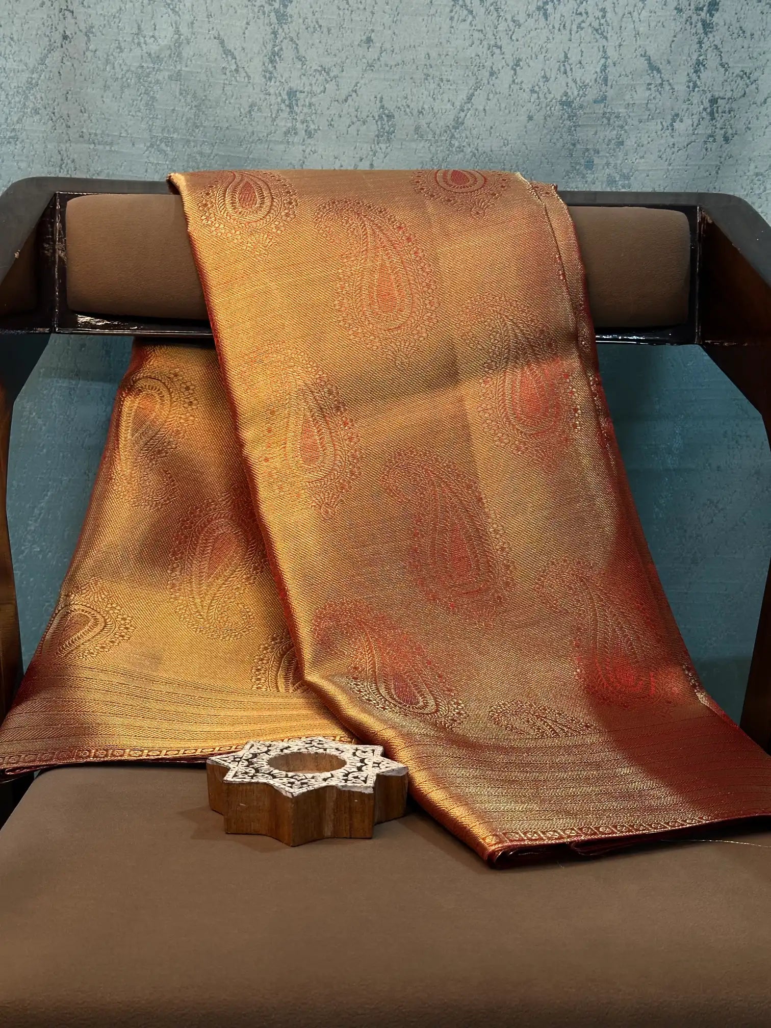 Jacquard weave soft beautiful Banarasi saree