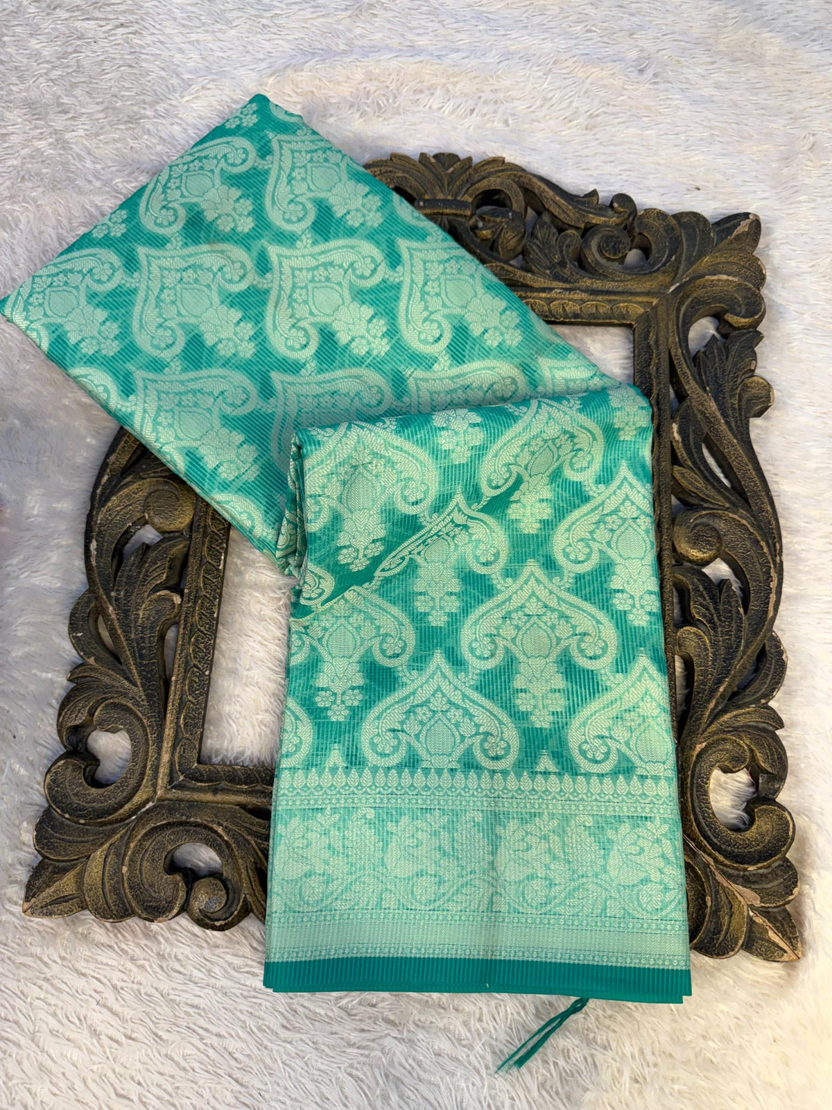 Eccentric zari weave Softsilk Banarasi Saree