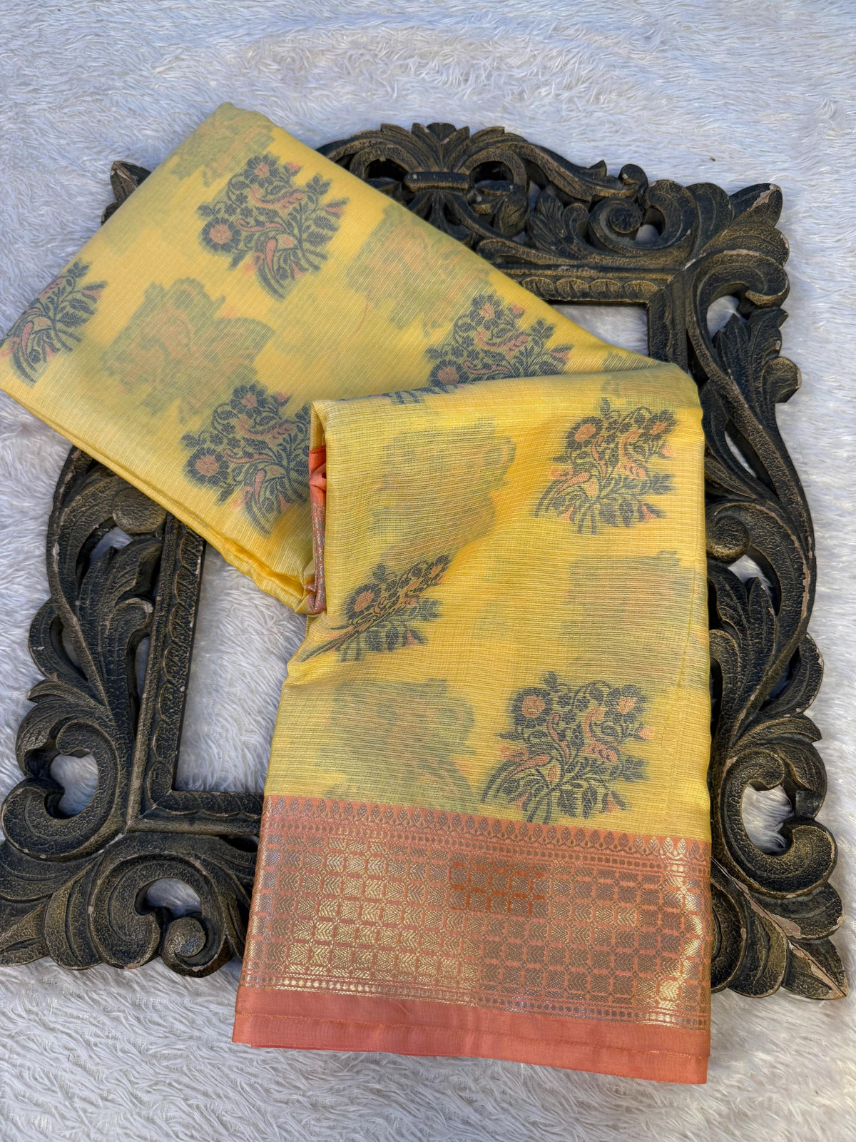 Eccentric zari weave Softsilk Banarasi Saree