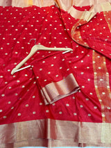 Nayanthara Ma'am Inspired Softsilk Banarasi Saree