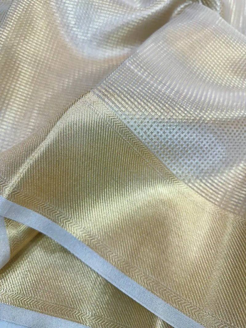 Nayanthara Maam Inspired Kanjeevaram Tissue Saree