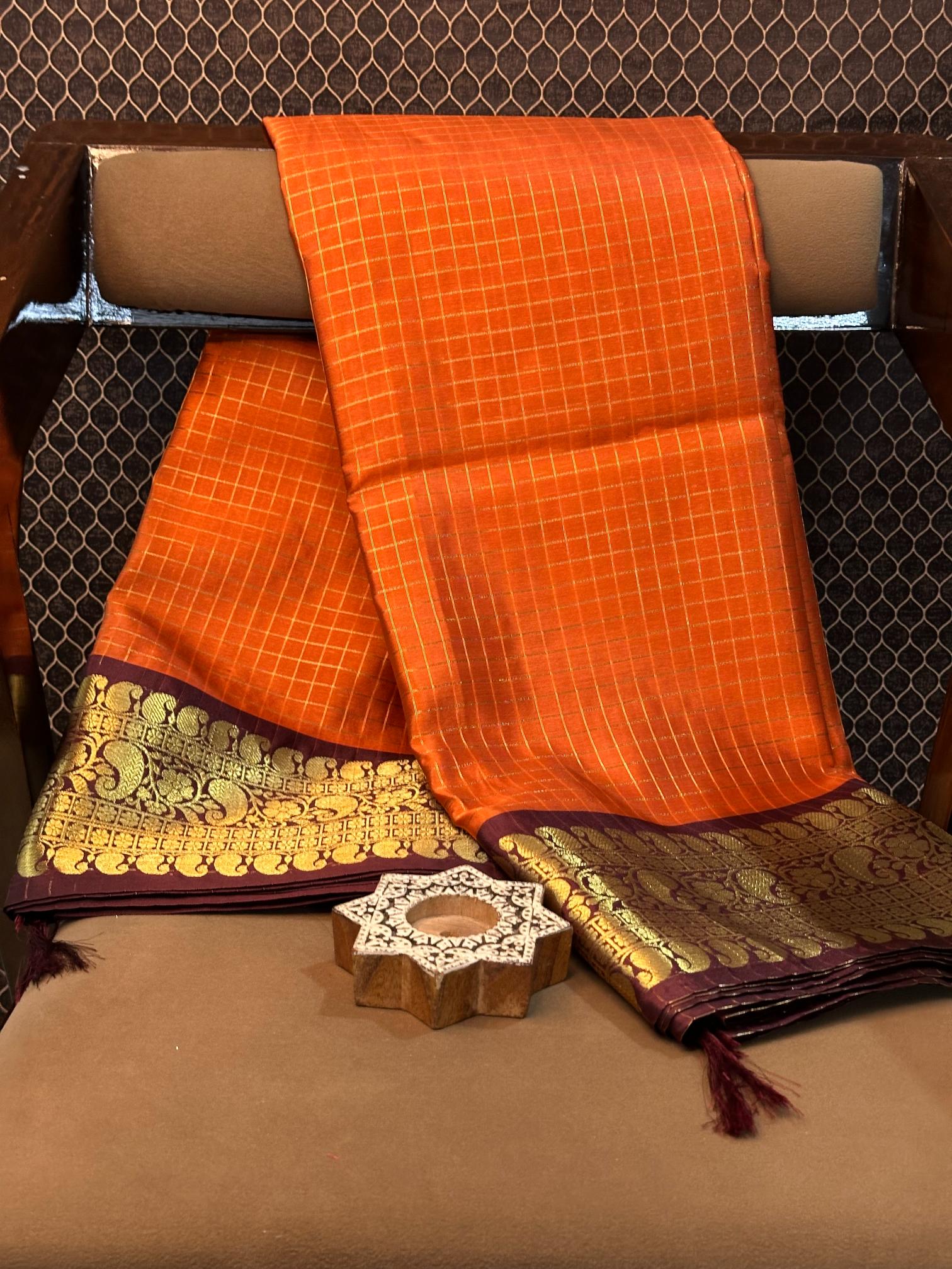 Eccentric zari weave Softsilk Banarasi saree