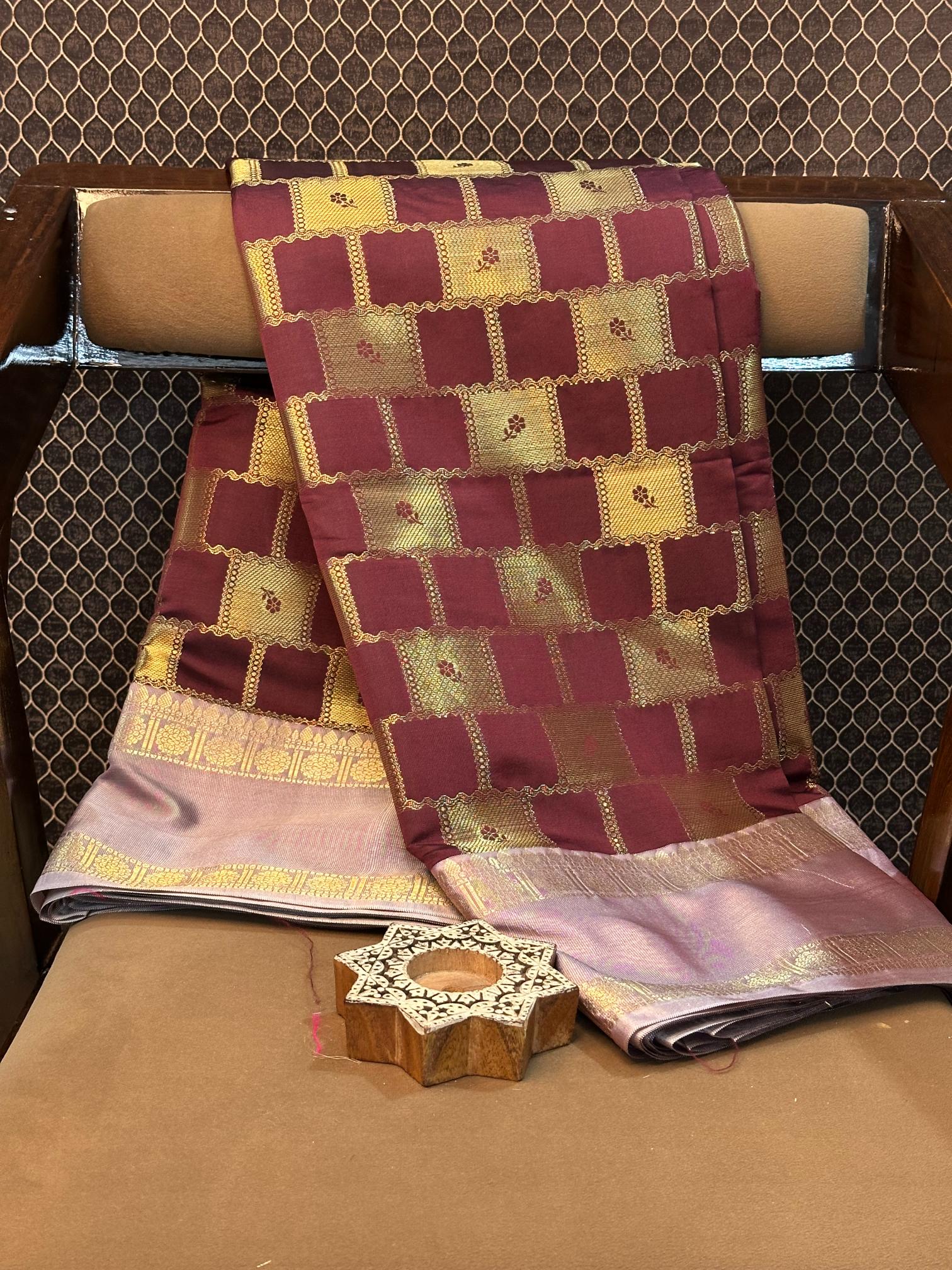 Handpicked Softsilk Heritage Banarasi Saree