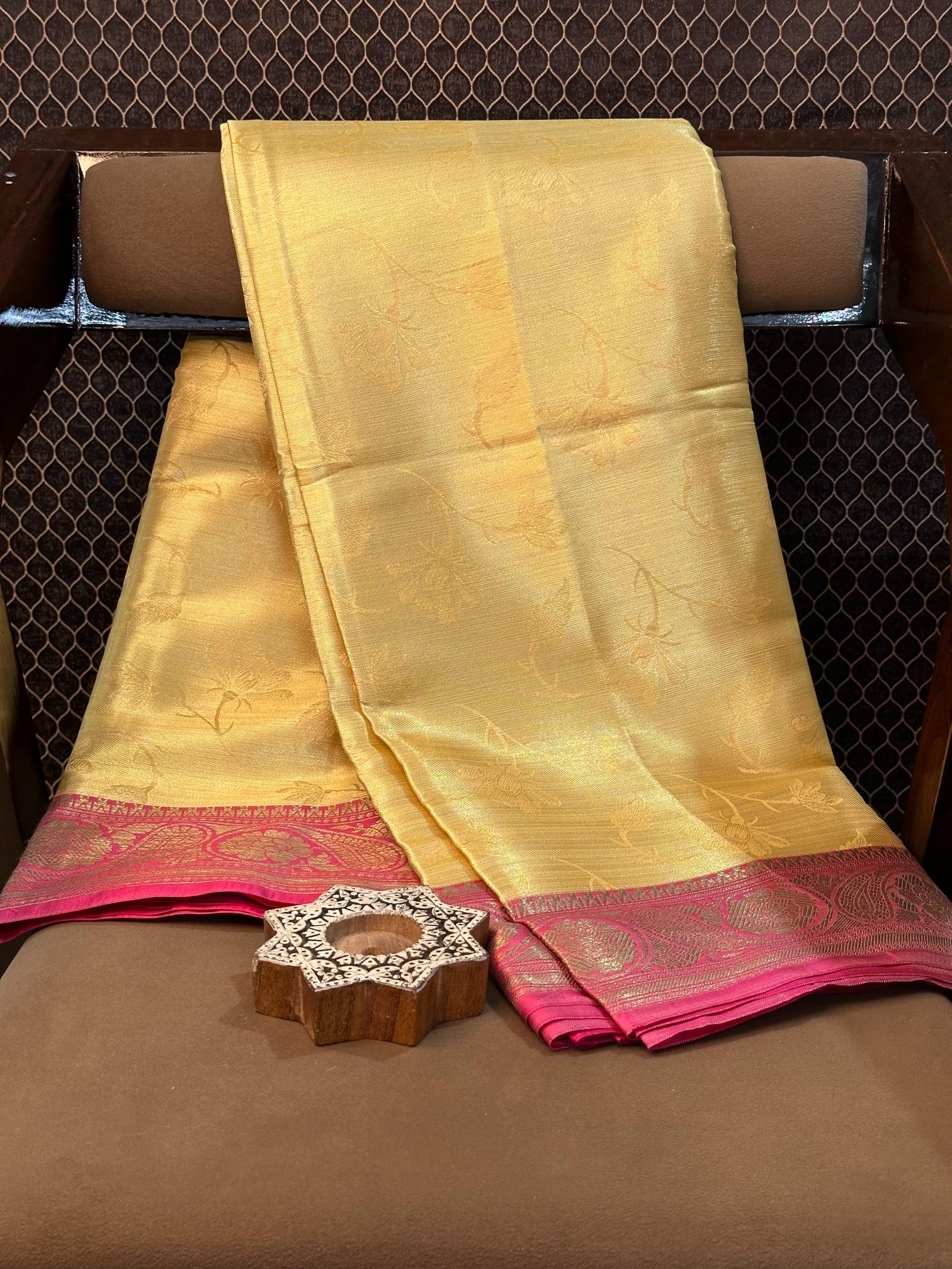 Eccentric Zari Weave Softsilk Heritage Banarasi Saree