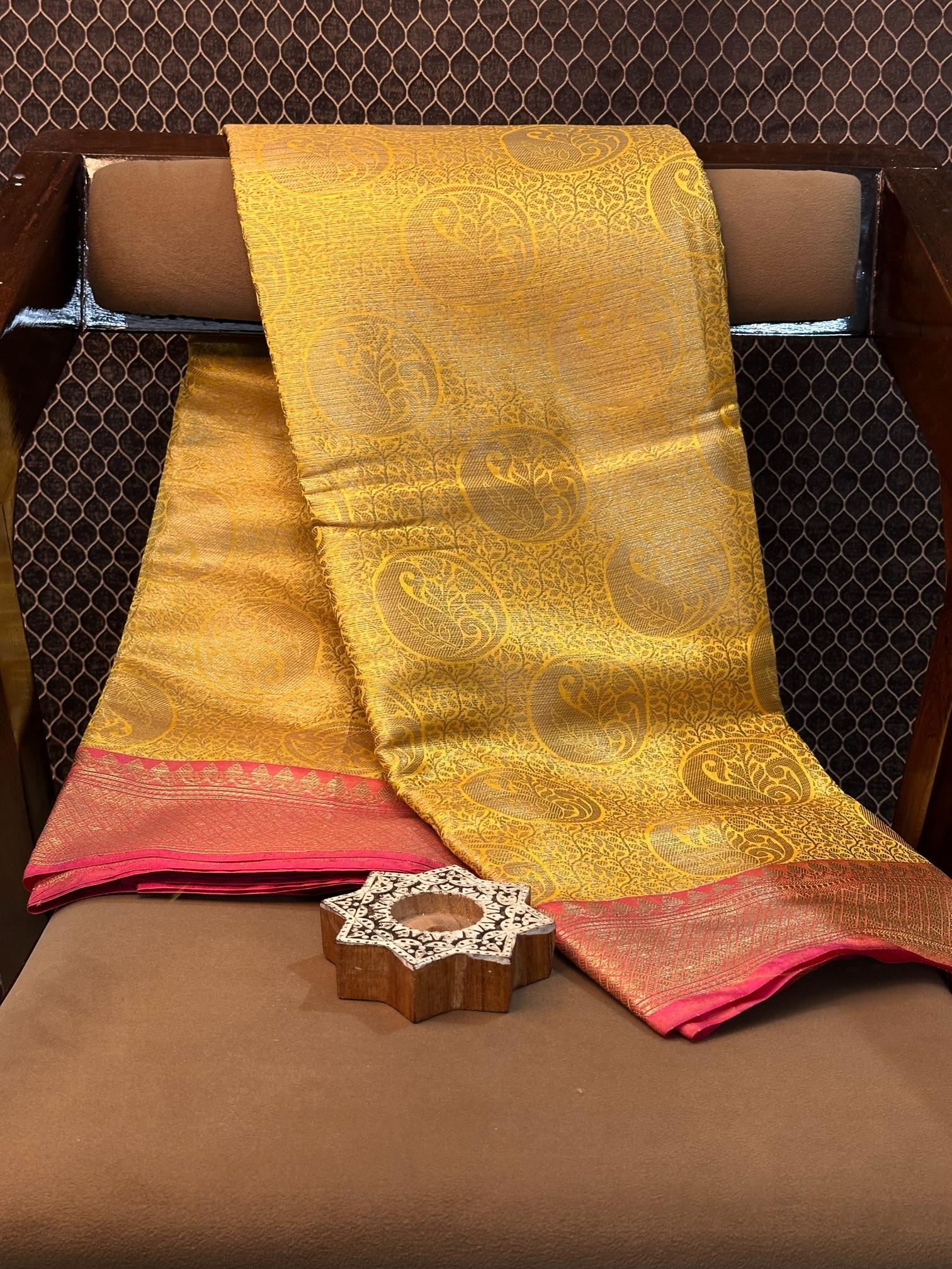 Handpicked Softsilk Heritage Banarasi Saree