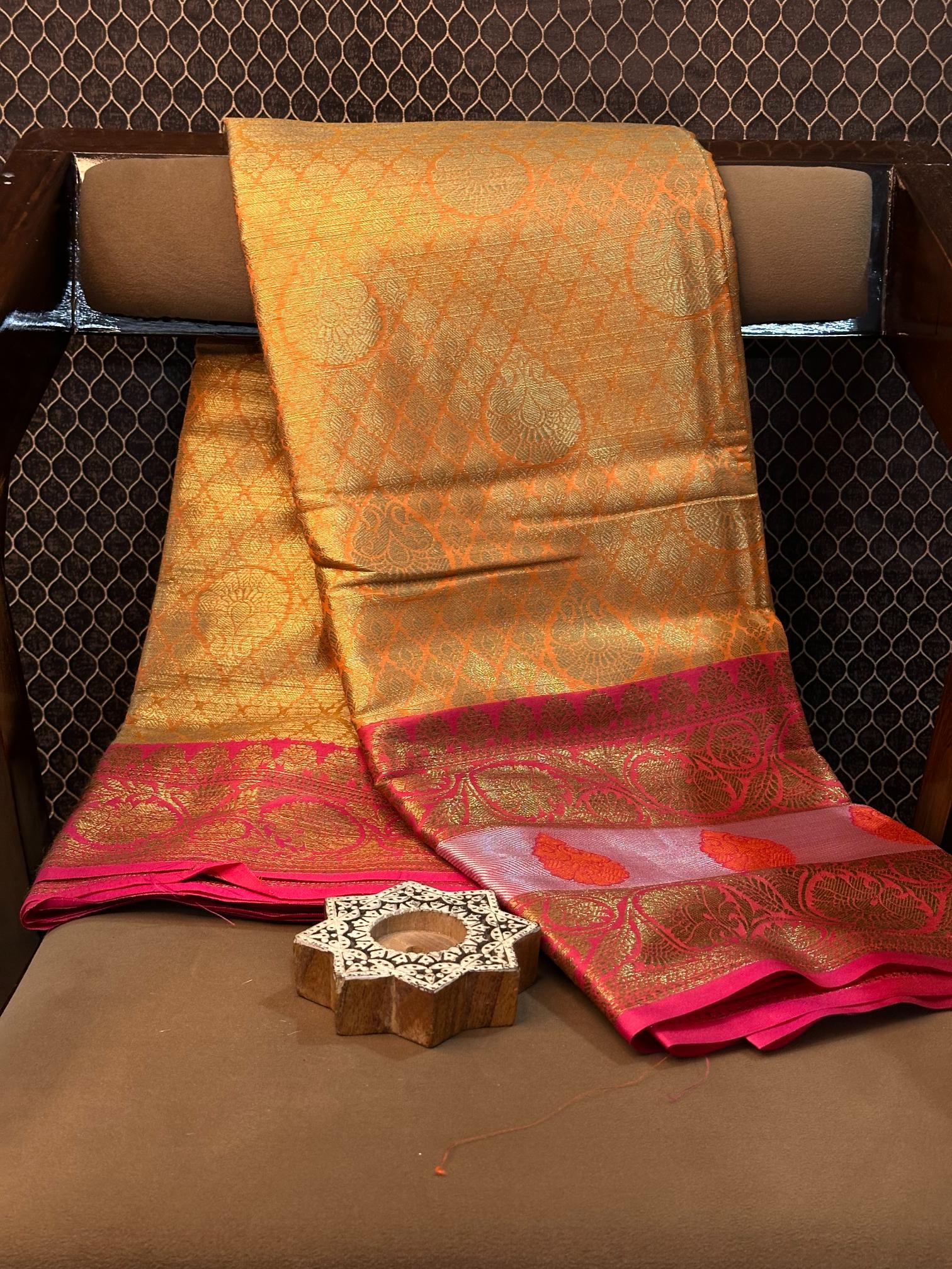 Handpicked Softsilk Heritage Banarasi Saree