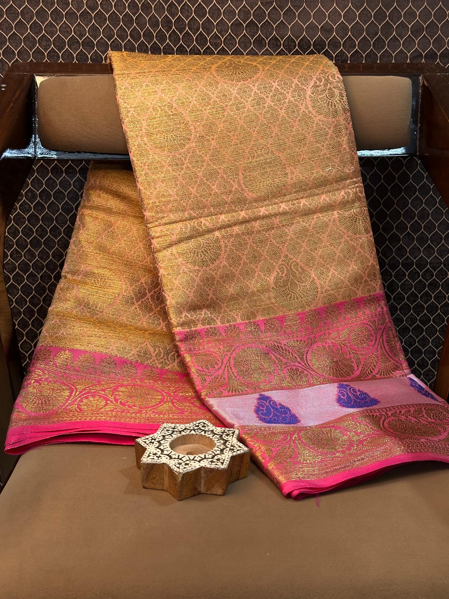 Handpicked Softsilk Heritage Banarasi Saree