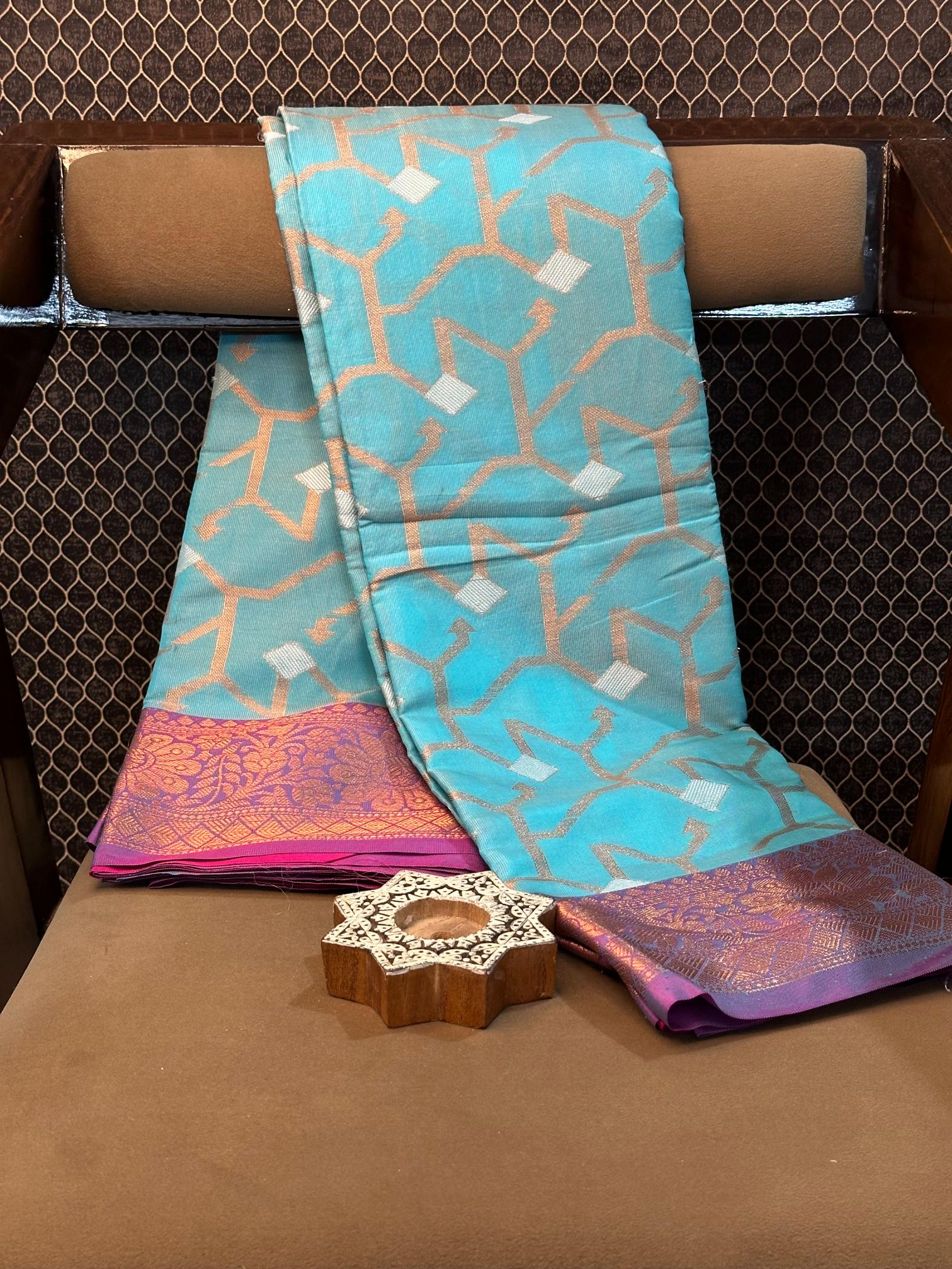 Handpicked Softsilk Heritage Banarasi Saree