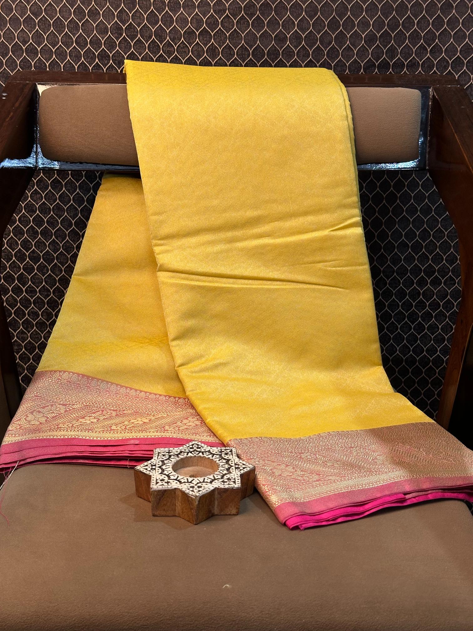 Eccentric Zari Weave Softsilk Heritage Banarasi Saree
