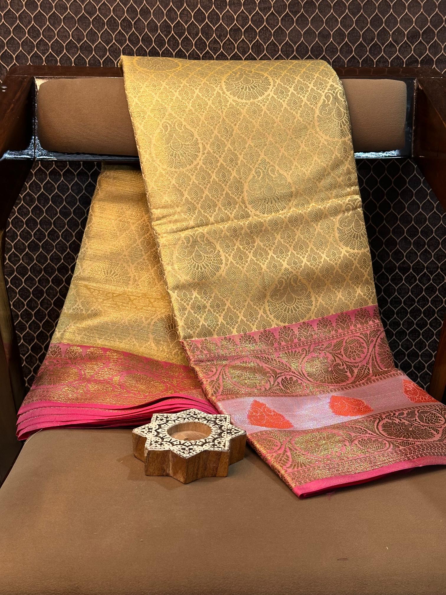 Handpicked Softsilk Heritage Banarasi Saree