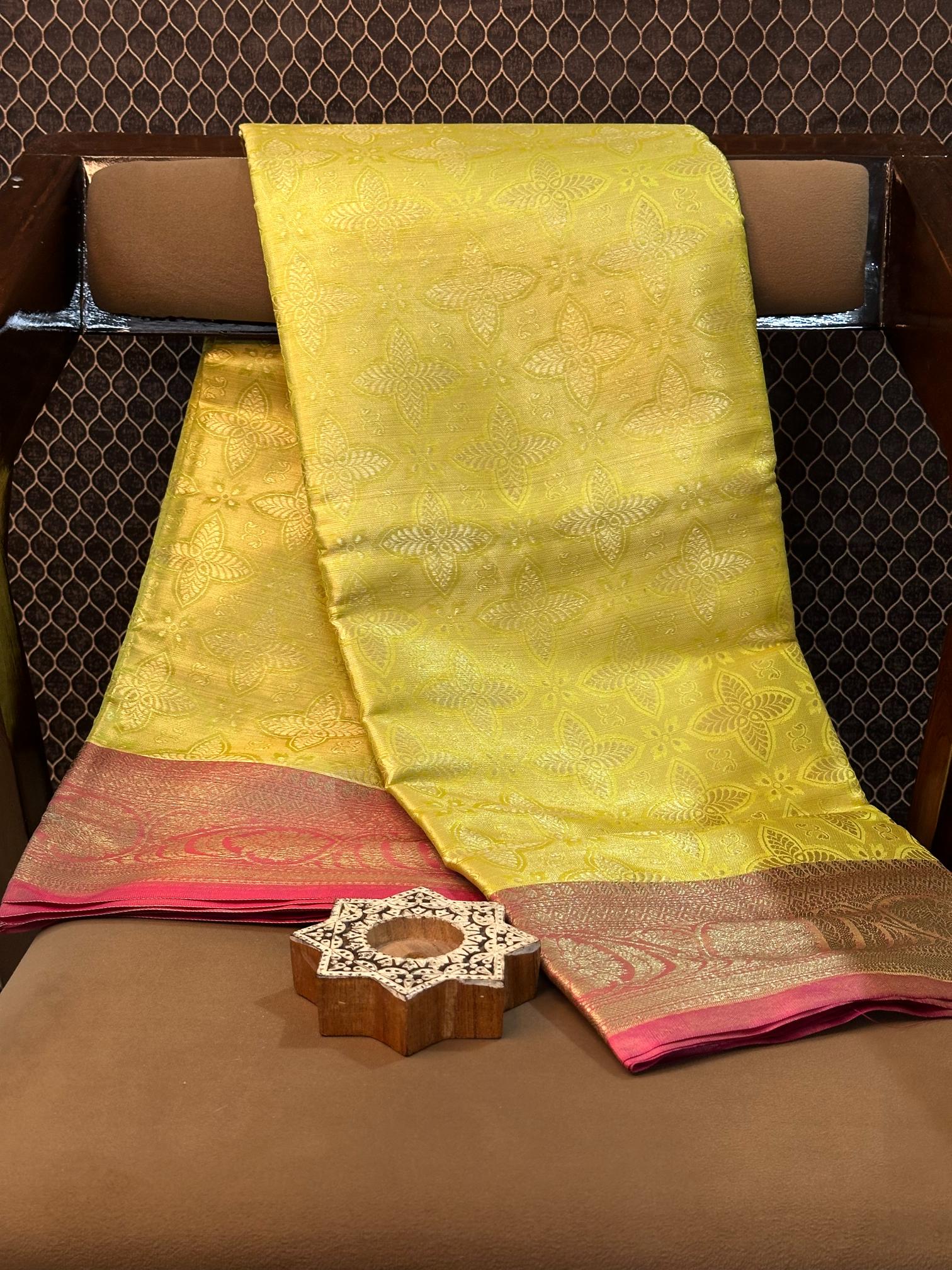 Handpicked Softsilk Heritage Banarasi Saree