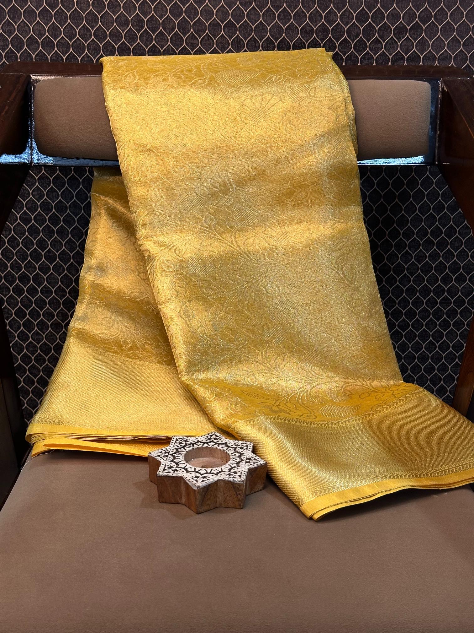 Eccentric Zari Weave Softsilk Heritage Banarasi Saree