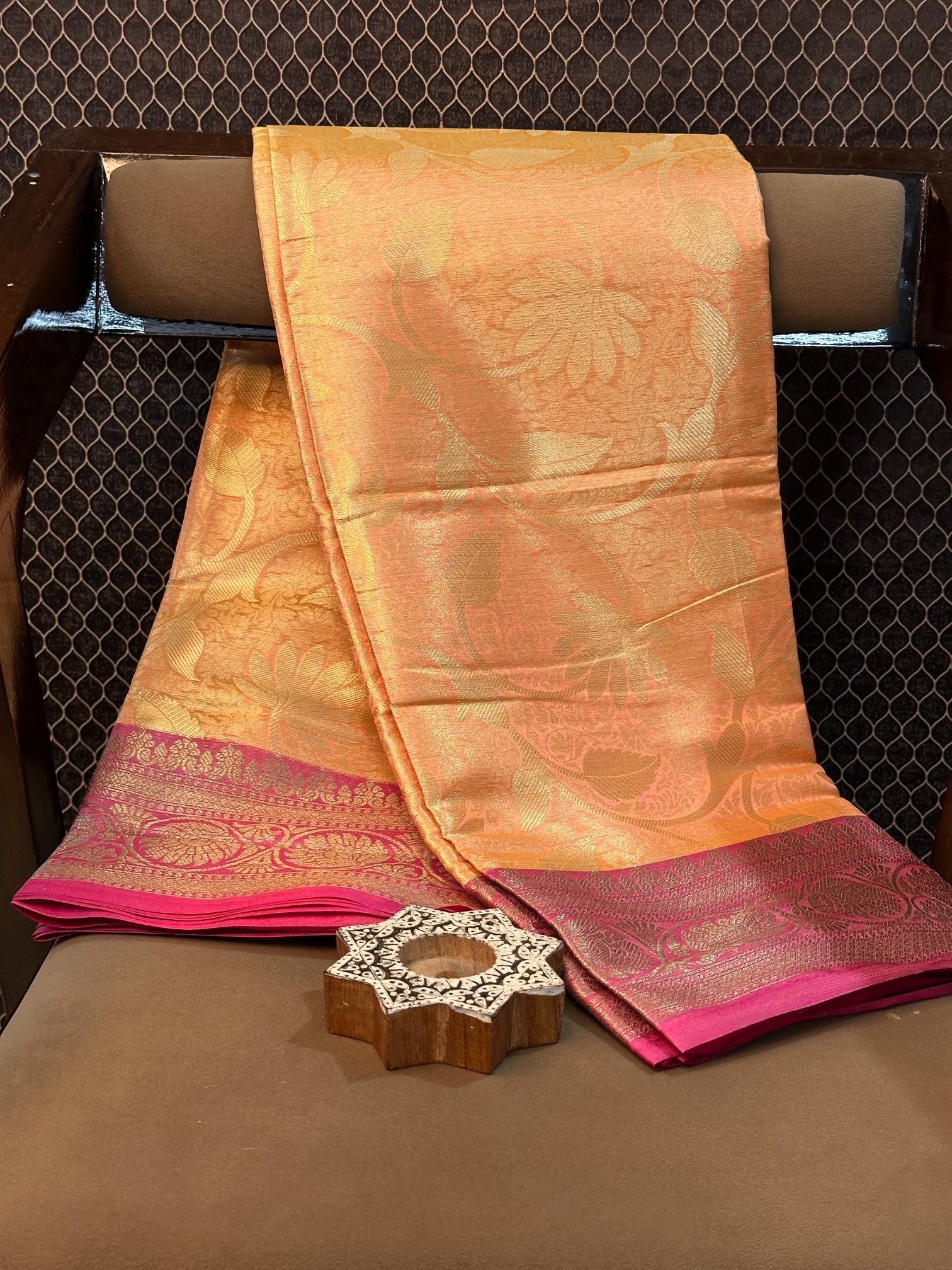 Handpicked Softsilk Heritage Banarasi Saree