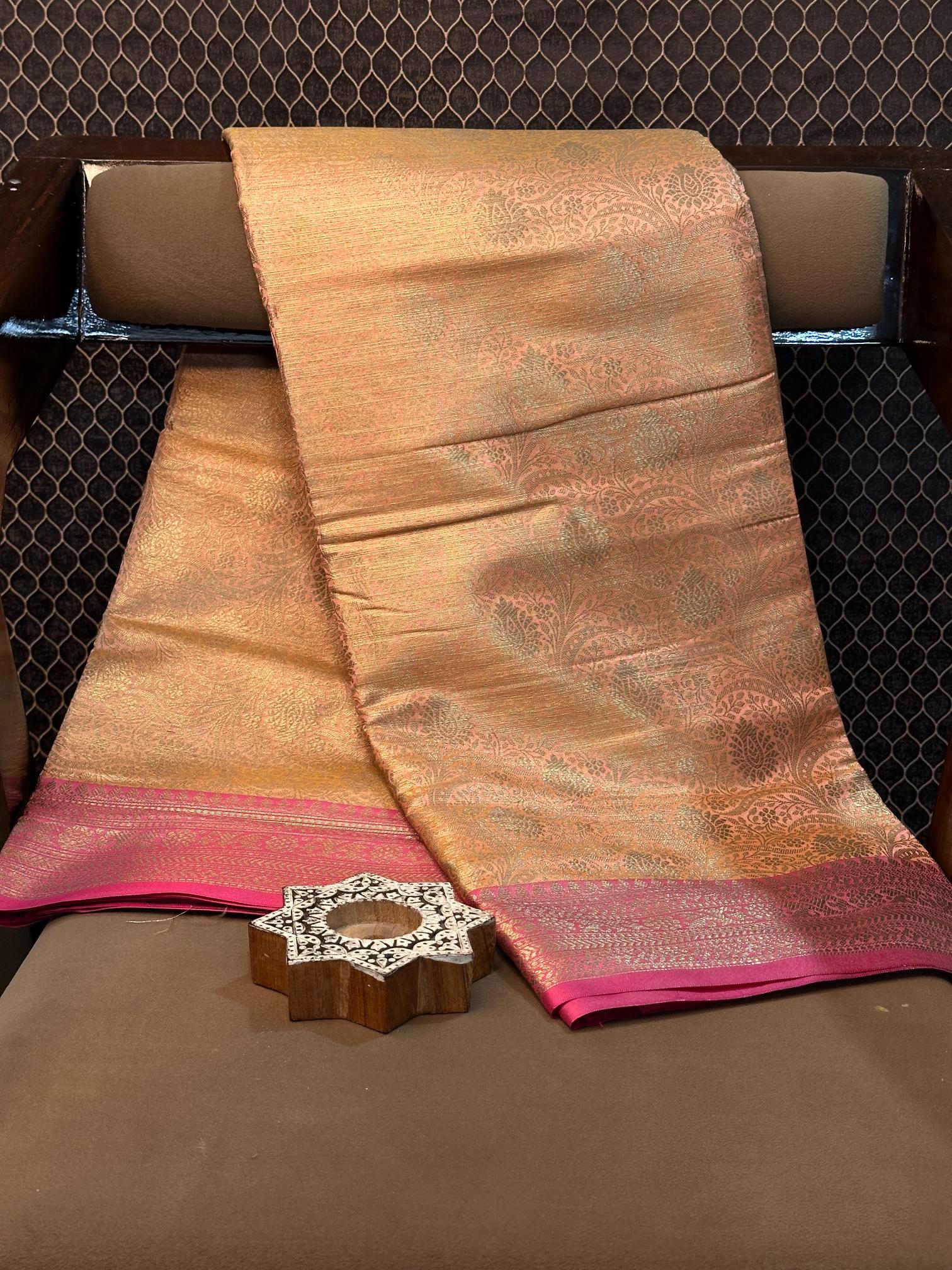 Handpicked Softsilk Heritage Banarasi Saree