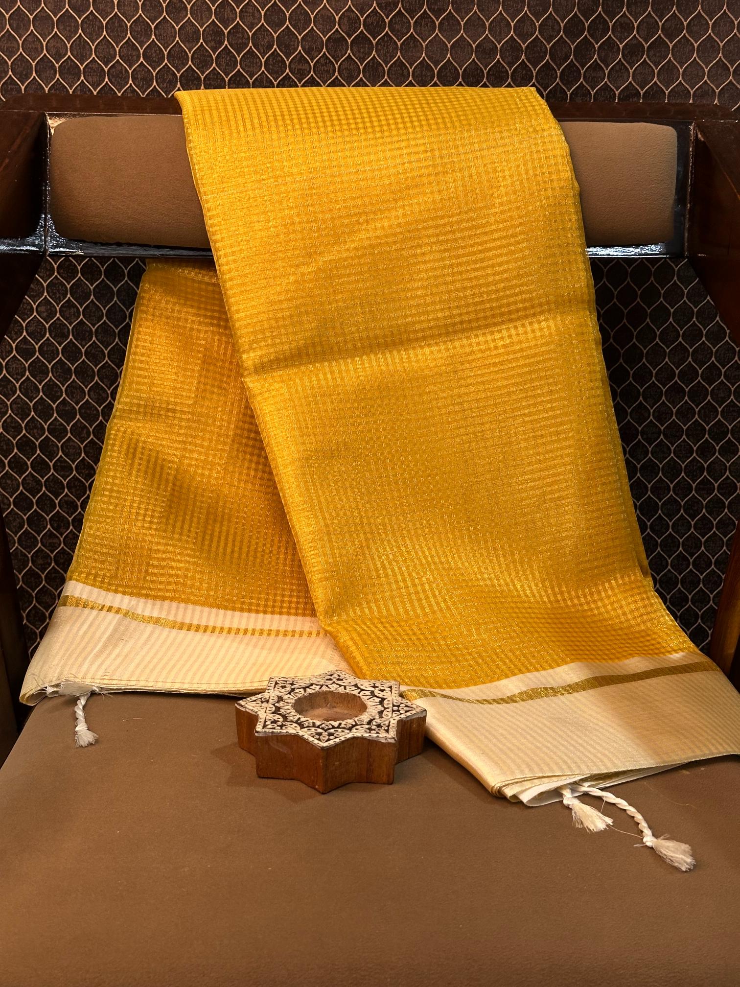 Eccentric Zari Weave Softsilk Heritage Banarasi Saree