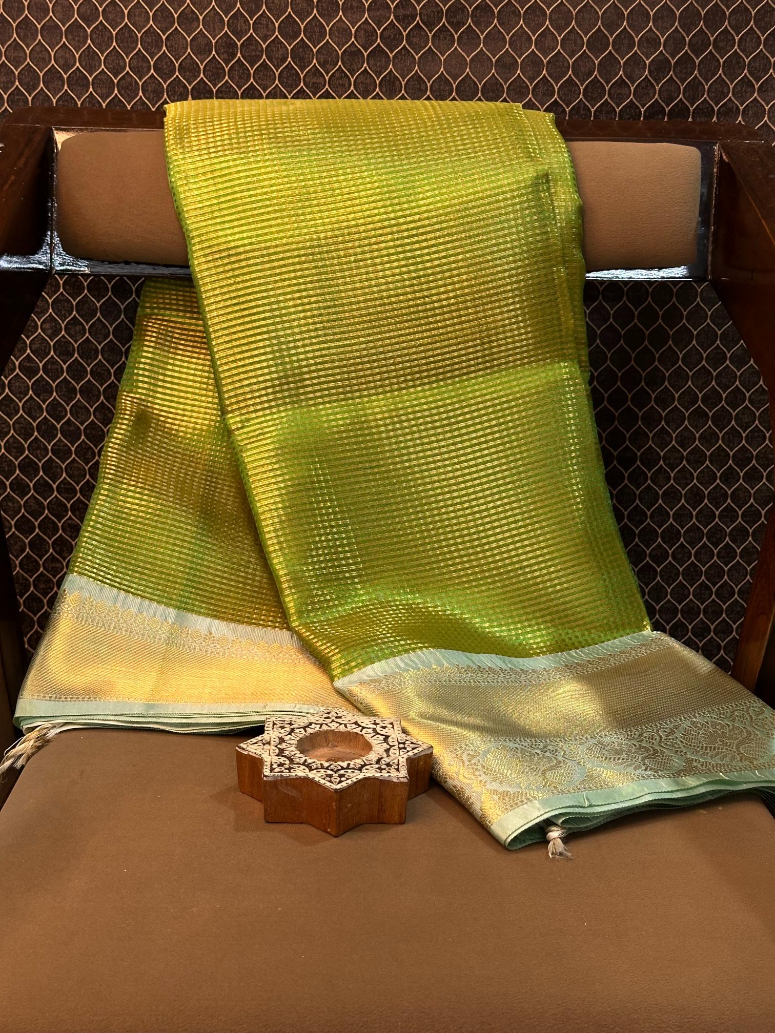 Eccentric Zari Weave Softsilk Heritage Banarasi Saree