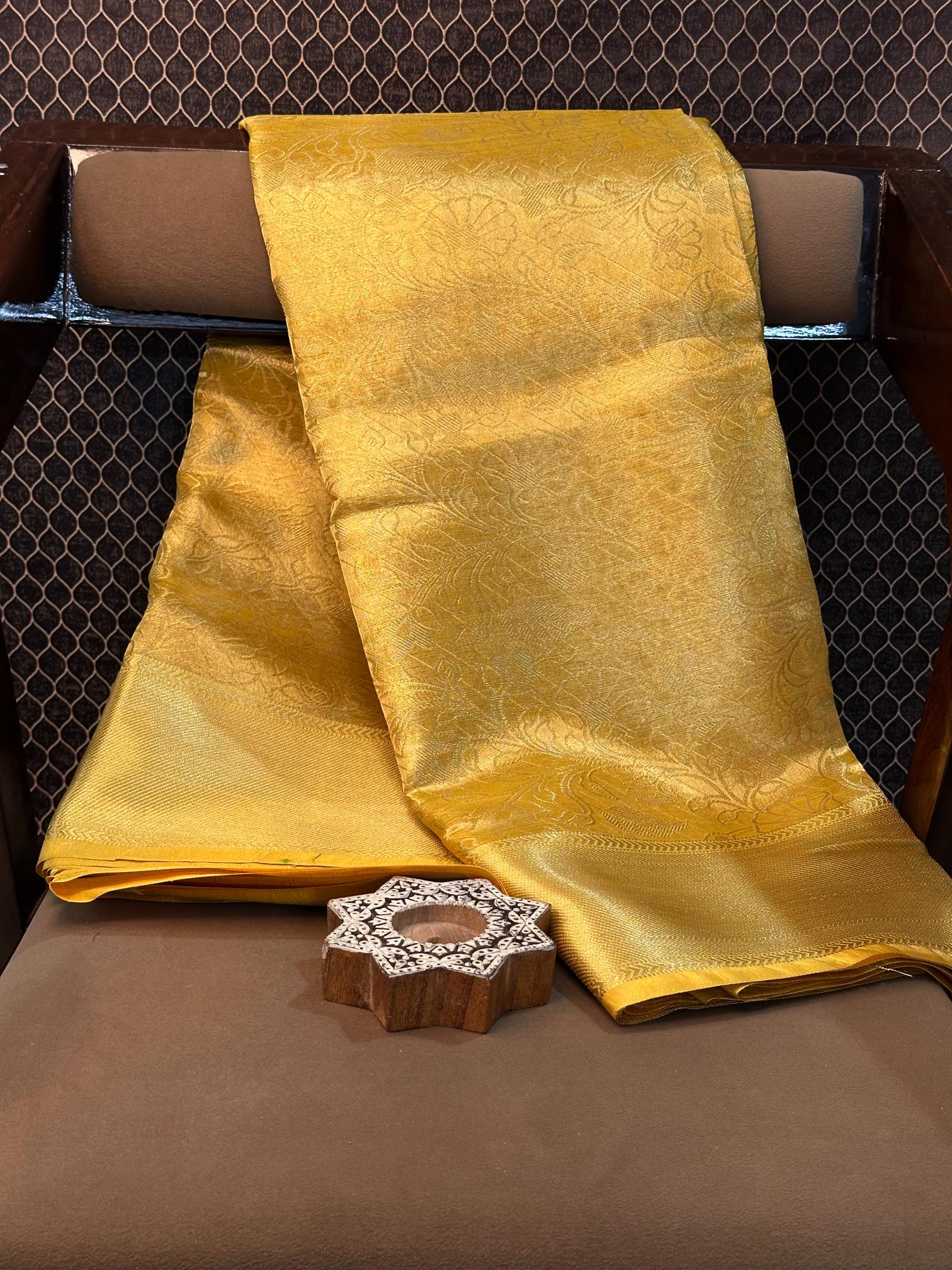 Eccentric Zari Weave Softsilk Heritage Banarasi Saree