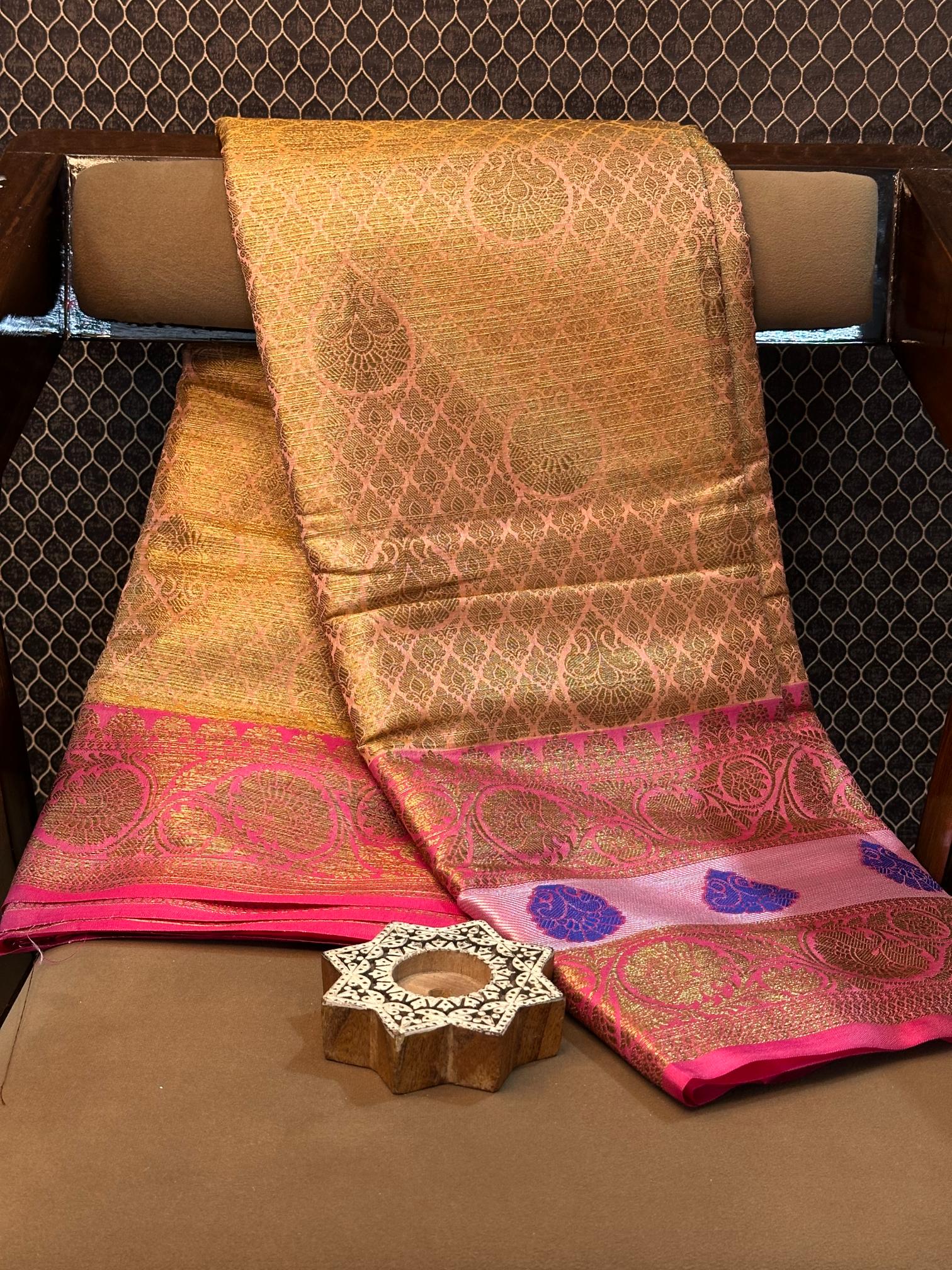 Handpicked Softsilk Heritage Banarasi Saree