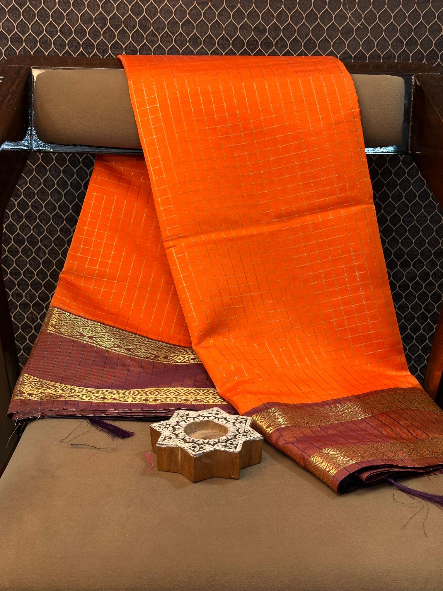 Eccentric zari weave Softsilk Banarasi saree