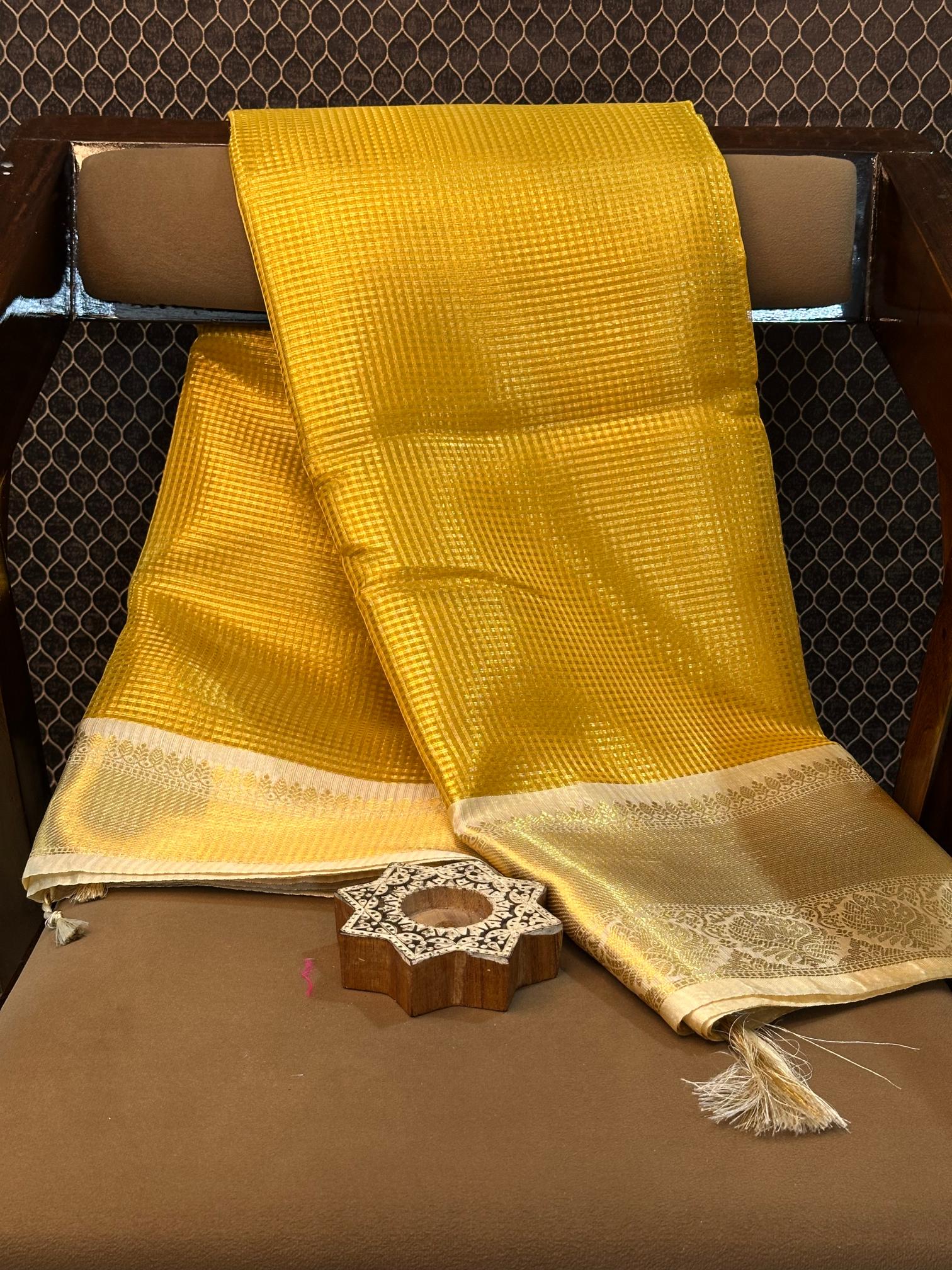Eccentric Zari Weave Softsilk Heritage Banarasi Saree