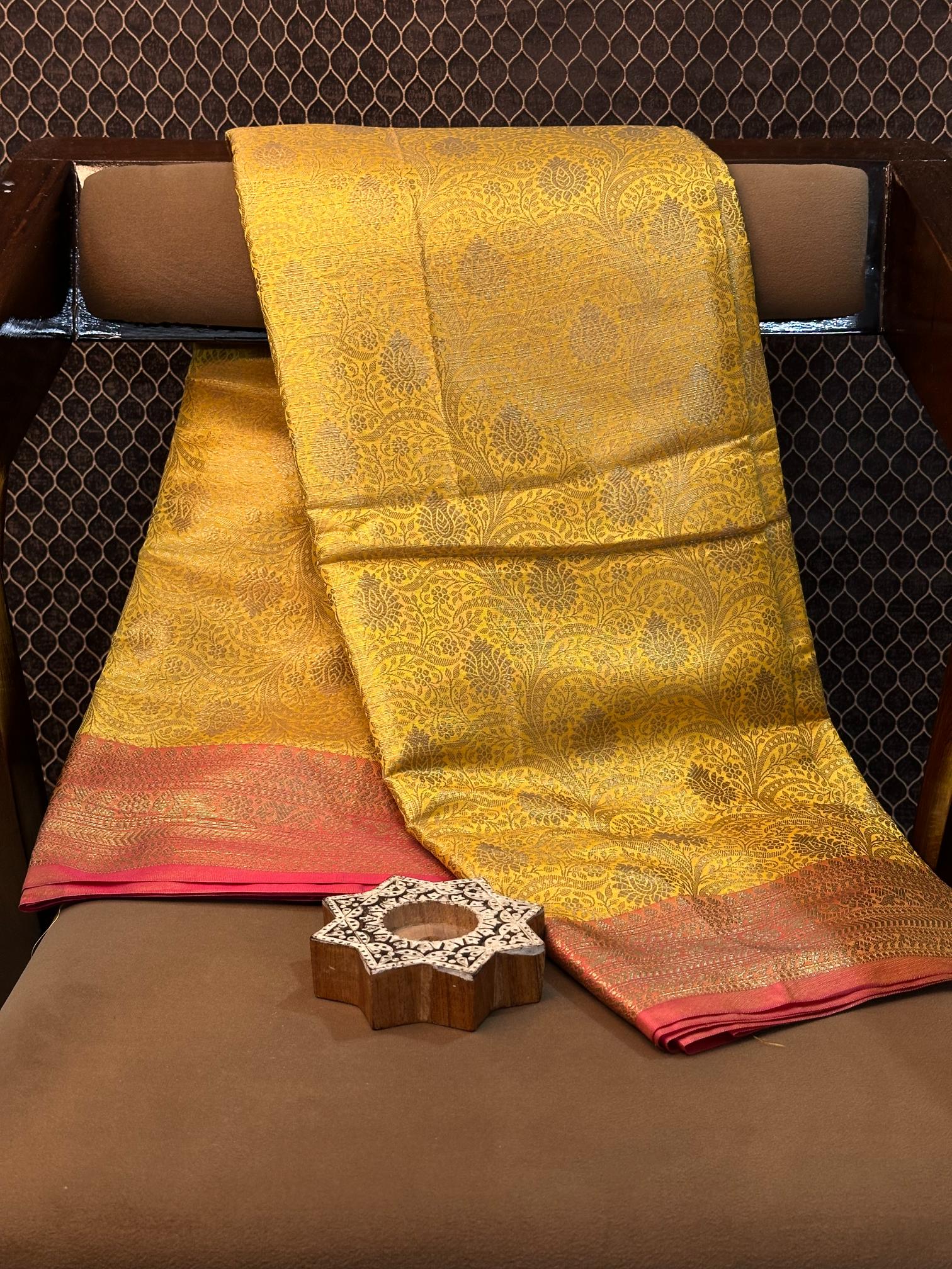Handpicked Softsilk Heritage Banarasi Saree