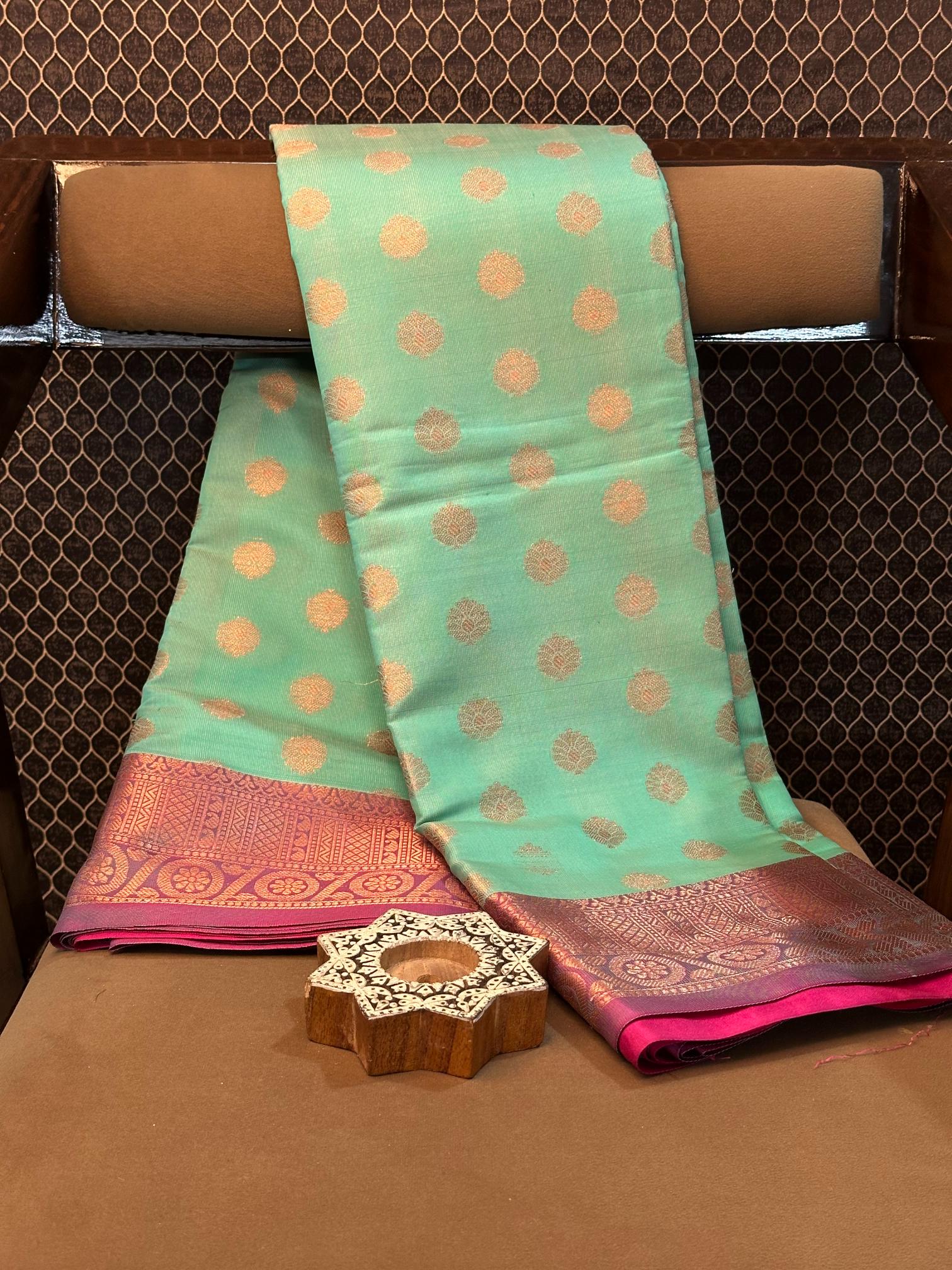Handpicked Softsilk Heritage Banarasi Saree