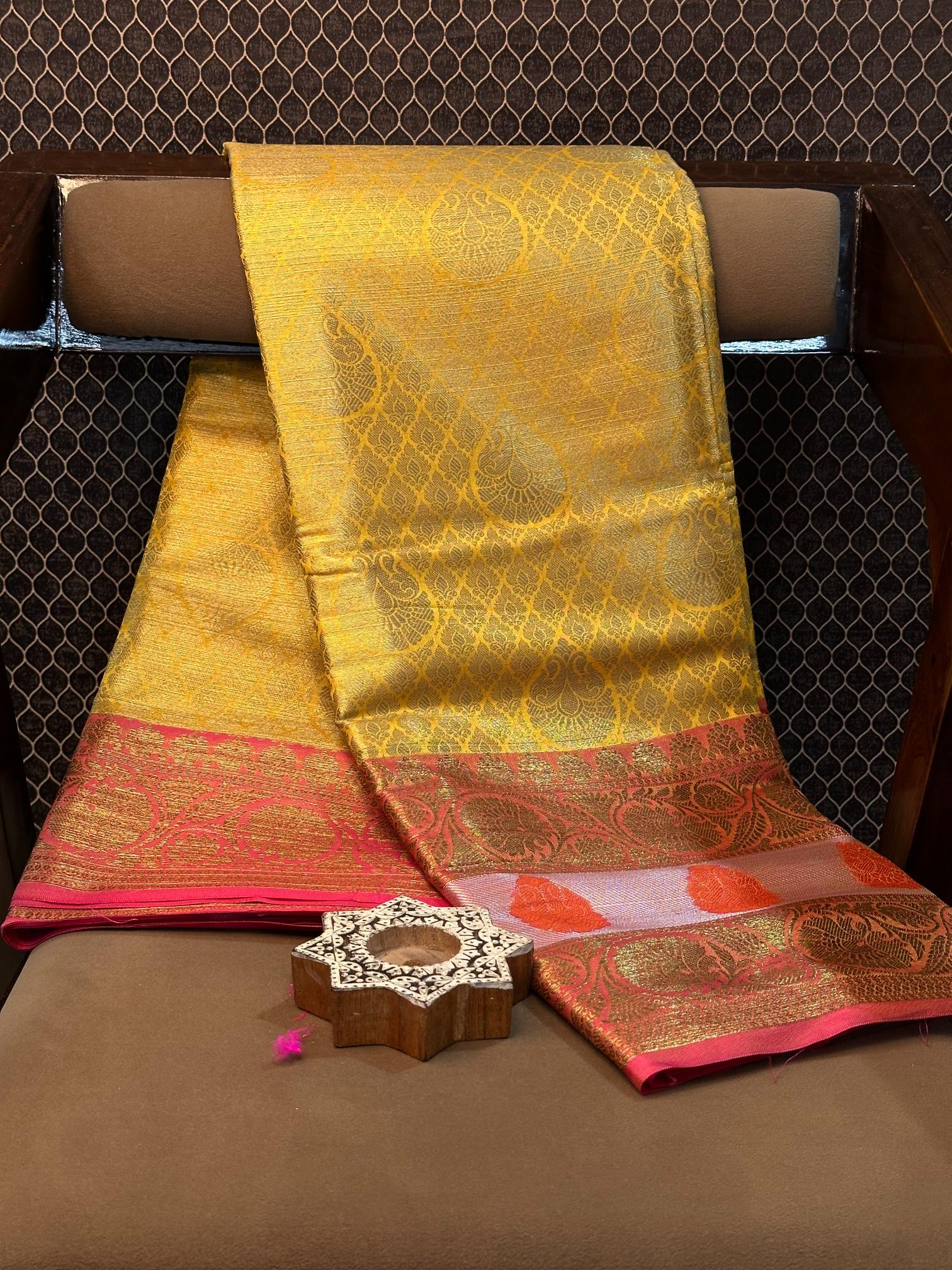 Handpicked Softsilk Heritage Banarasi Saree