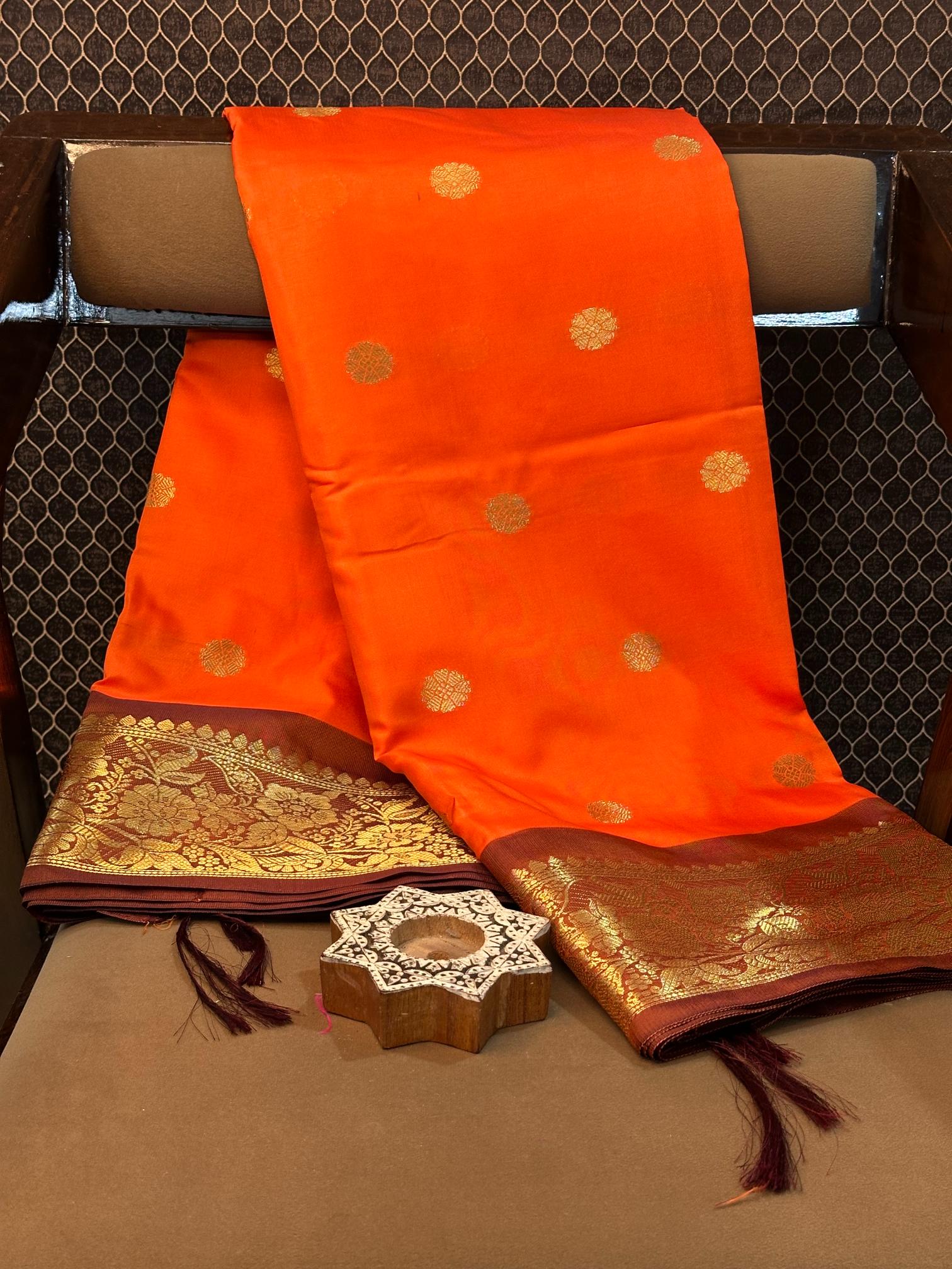 Handpicked Softsilk Heritage Banarasi Saree