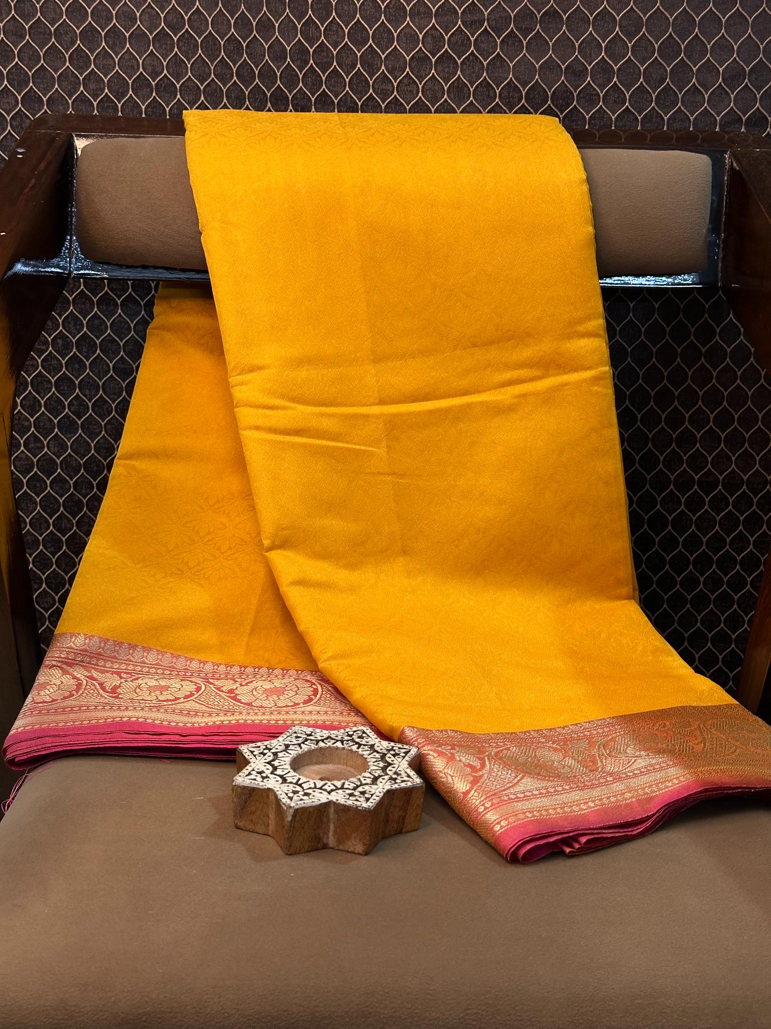 Handpicked Softsilk Heritage Banarasi Saree