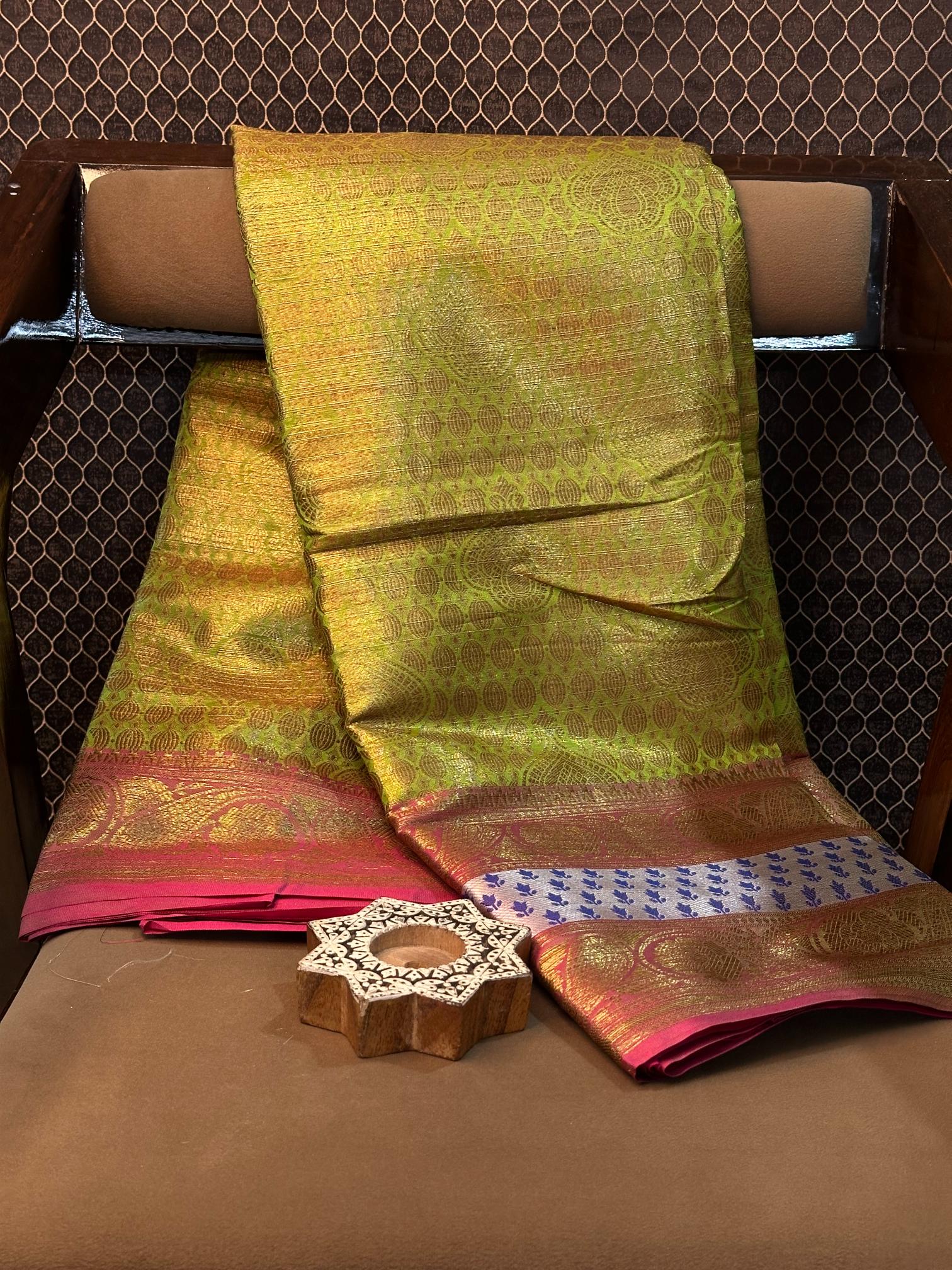 Handpicked Softsilk Heritage Banarasi Saree