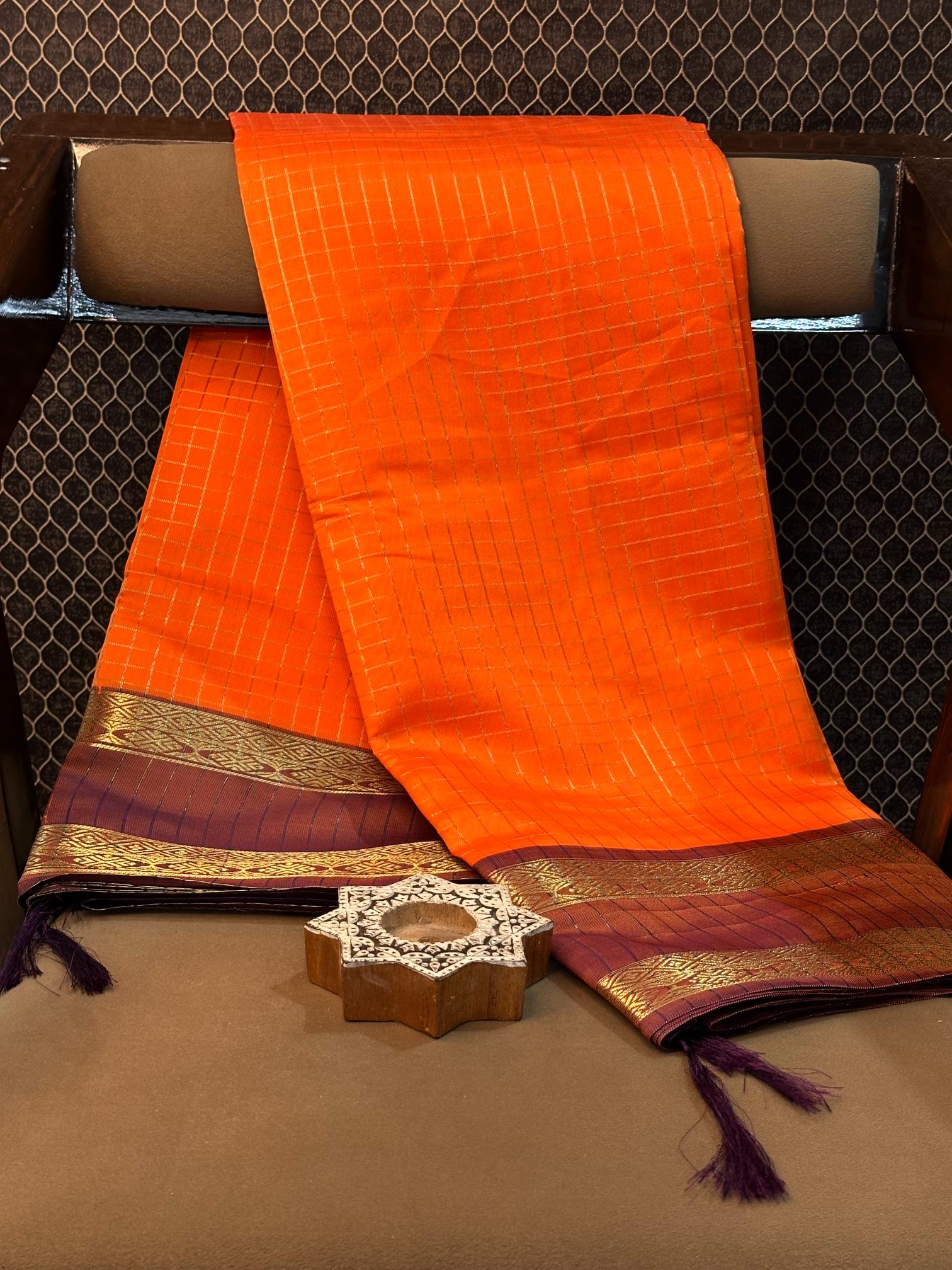Eccentric zari weave Softsilk Banarasi saree