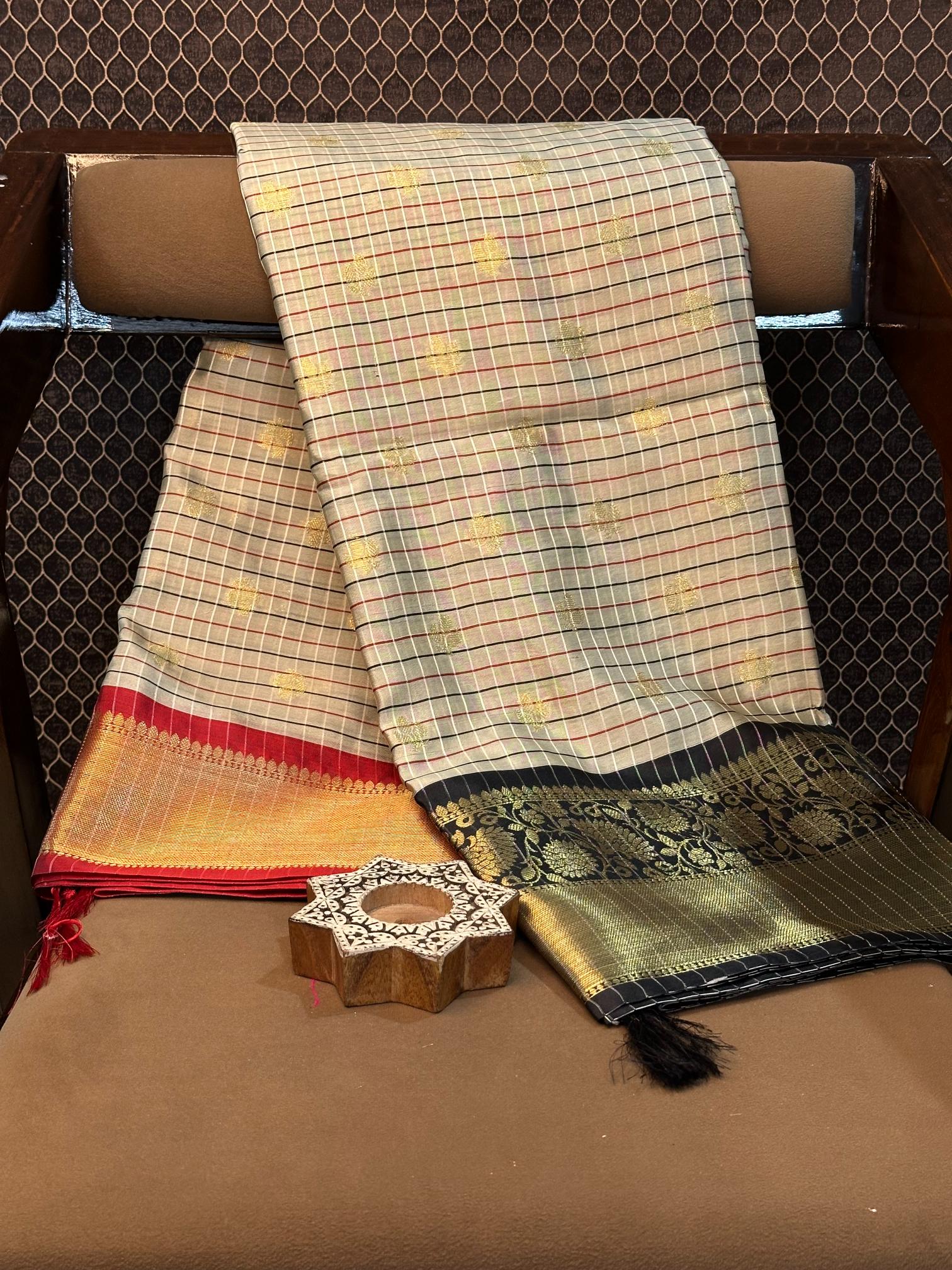 Handpicked Softsilk Heritage Banarasi Saree