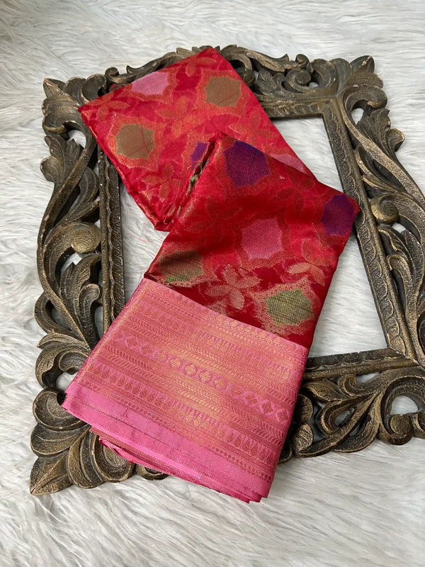 Traditional Softsilk Exclusive Banarasi Saree